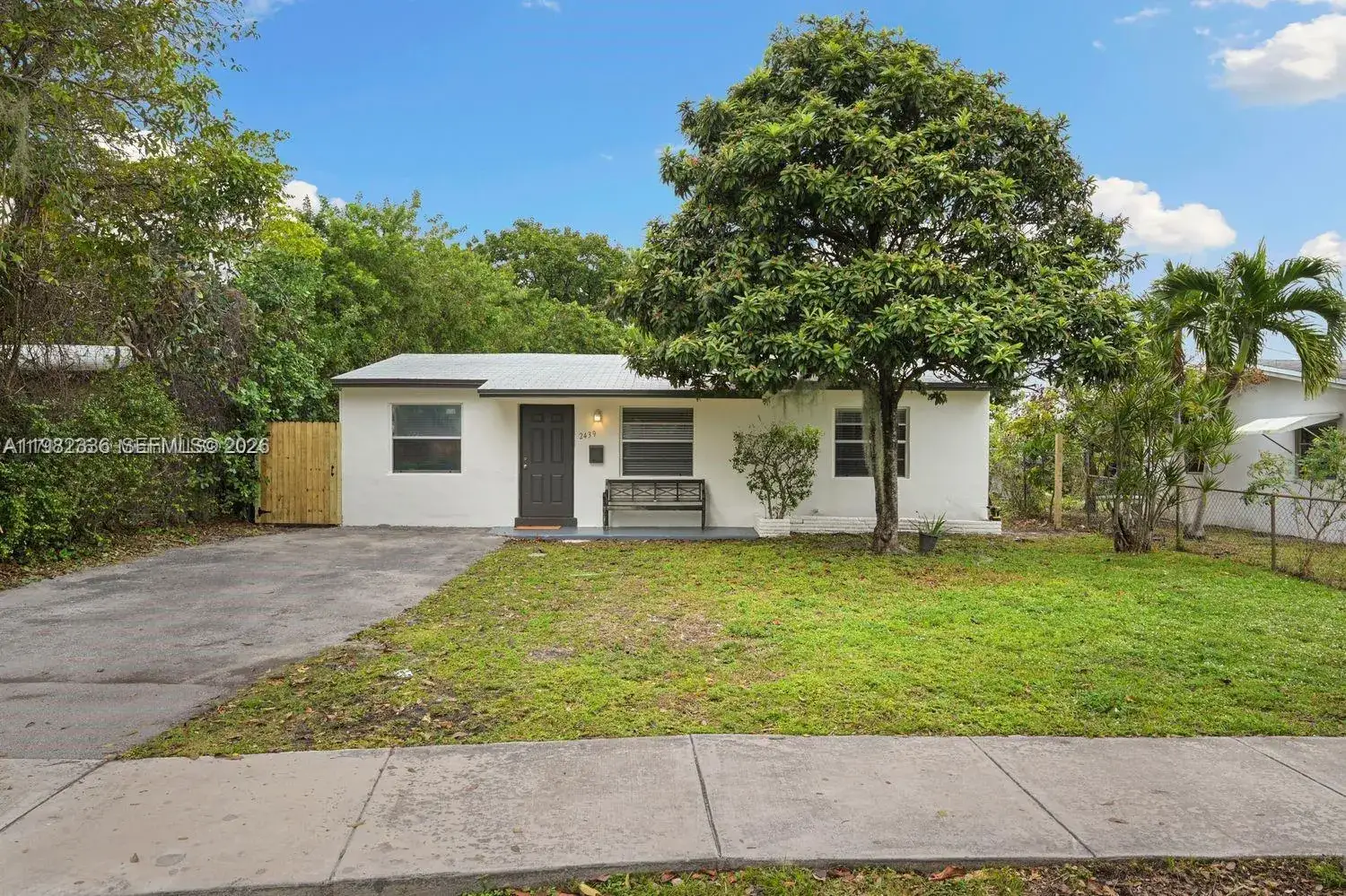 3 bedroom 1 bath Residential Lease for rent at 2439 Fletcher St, Hollywood FL 33020