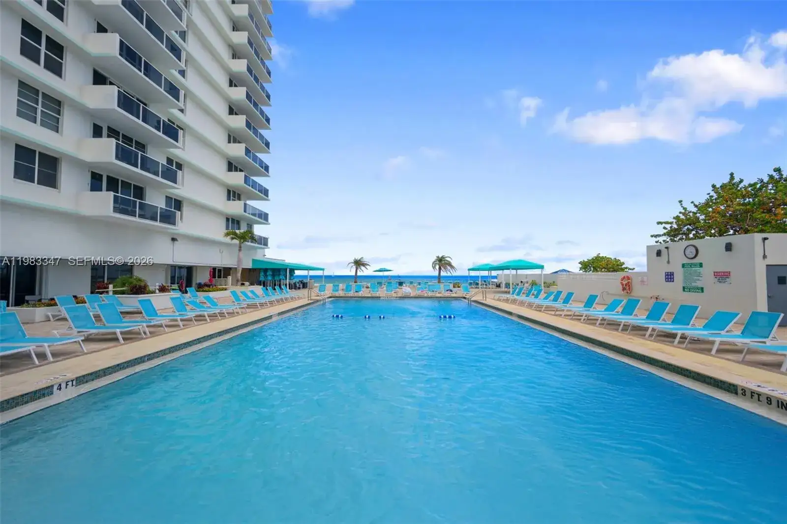 2 bedroom 2 bath Residential Lease for rent at 3725 S Ocean Dr # 924, Hollywood FL 33019