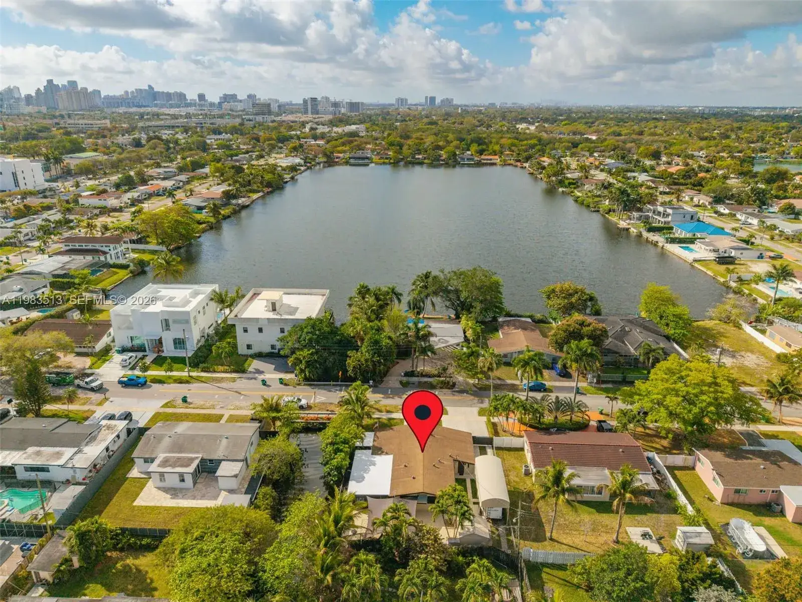 3 bedroom 2 bath Residential for sale at 2485 NE 214th St, Miami FL 33180