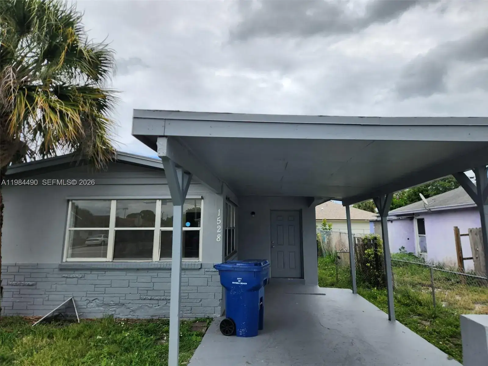 4 bedroom 2 bath Residential Lease for rent at 1528 S Avenue S # 0, Riviera Beach FL 33404