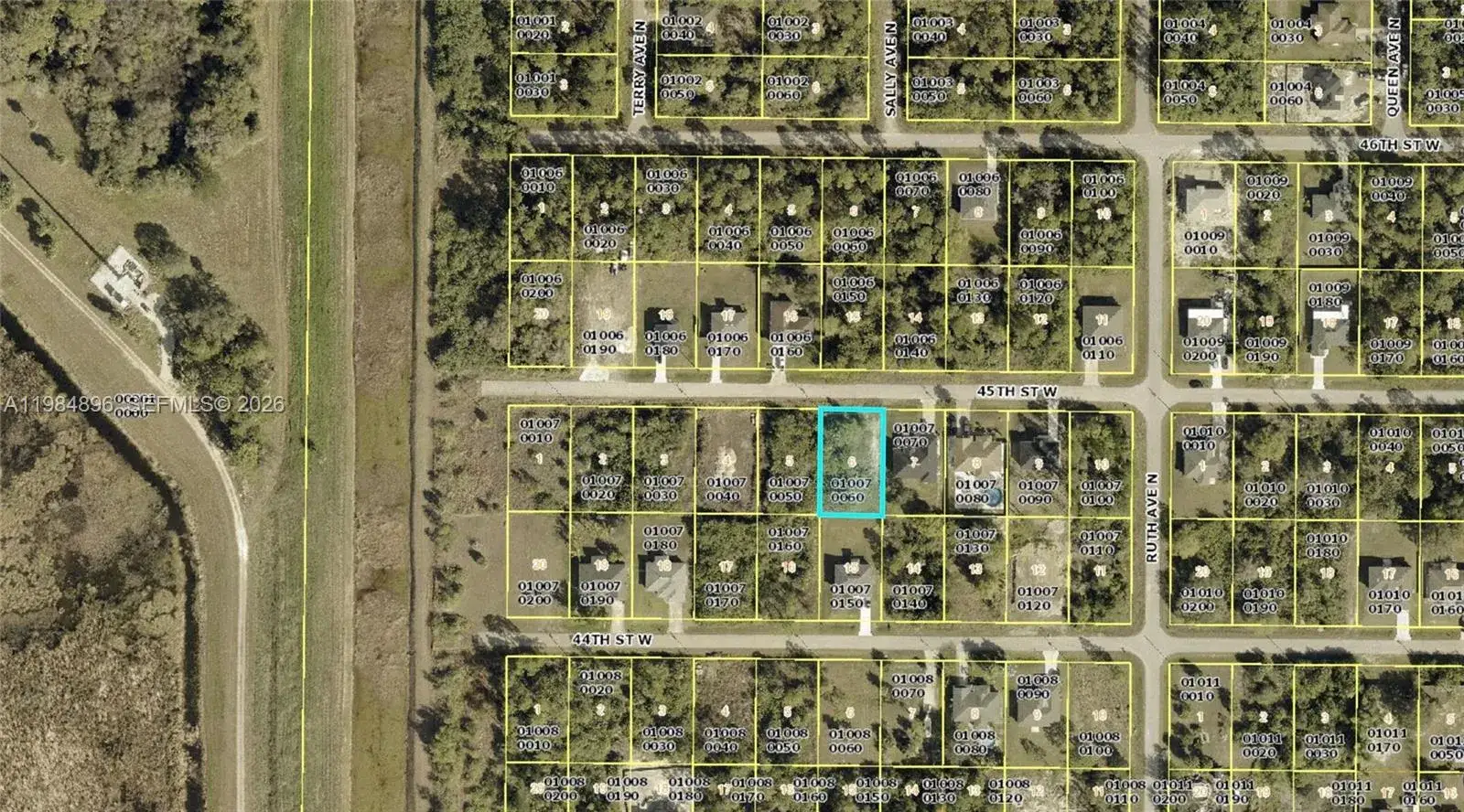 Land/Boat Docks for sale at 3309 45TH ST W, Lehigh Acres FL 33971