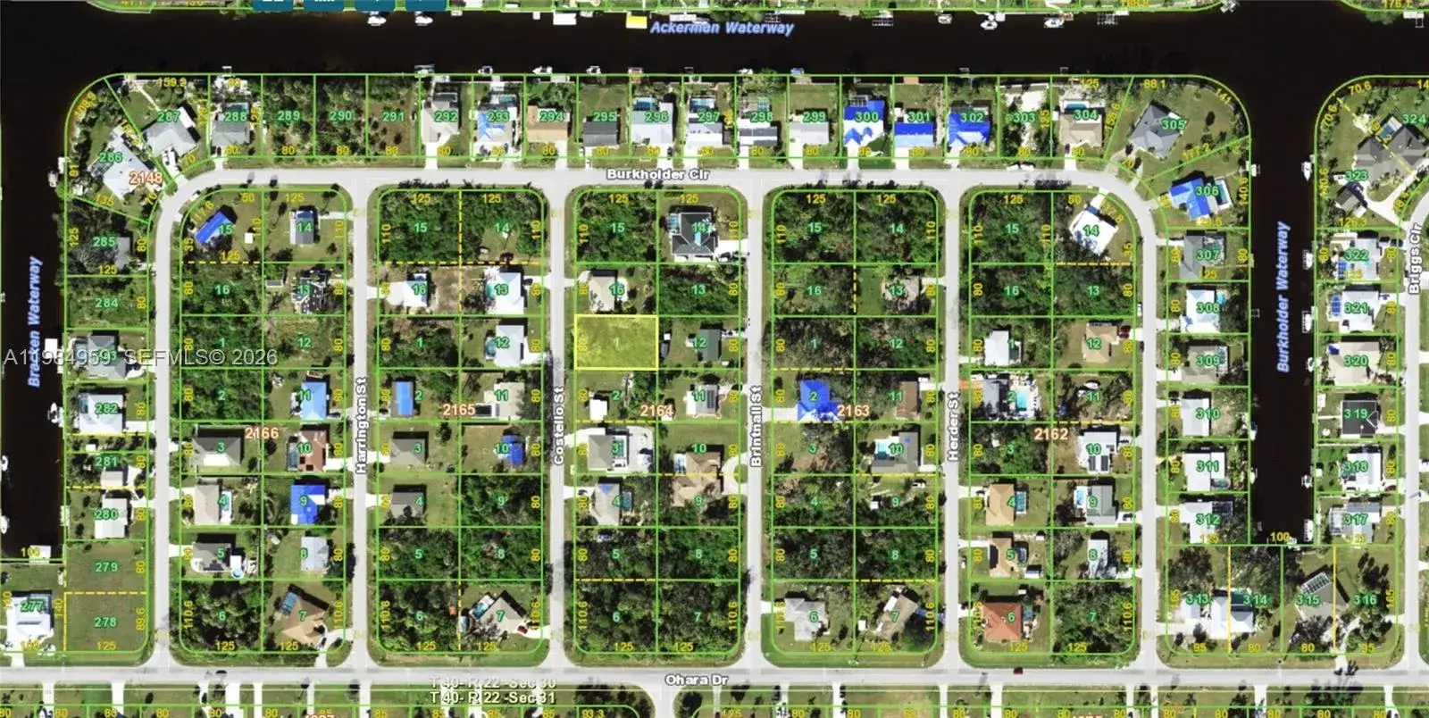 Land/Boat Docks for sale at 4476 COSTELLO ST, Port Charlotte FL 33948
