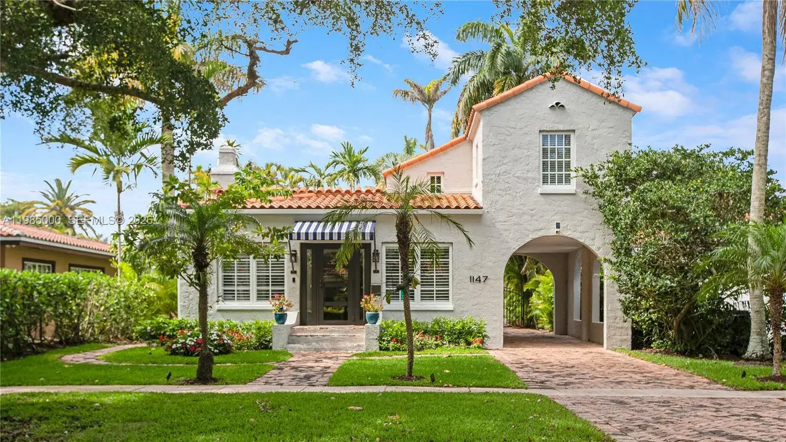 3 bedroom 2 bath Residential for sale at 1147 Sorolla Ave, Coral Gables FL 33134