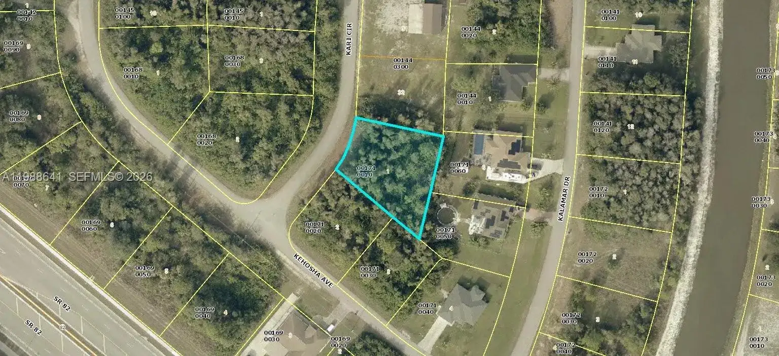 Commercial Land for sale at 733 Kari Circle, Lehigh Acres FL 33974