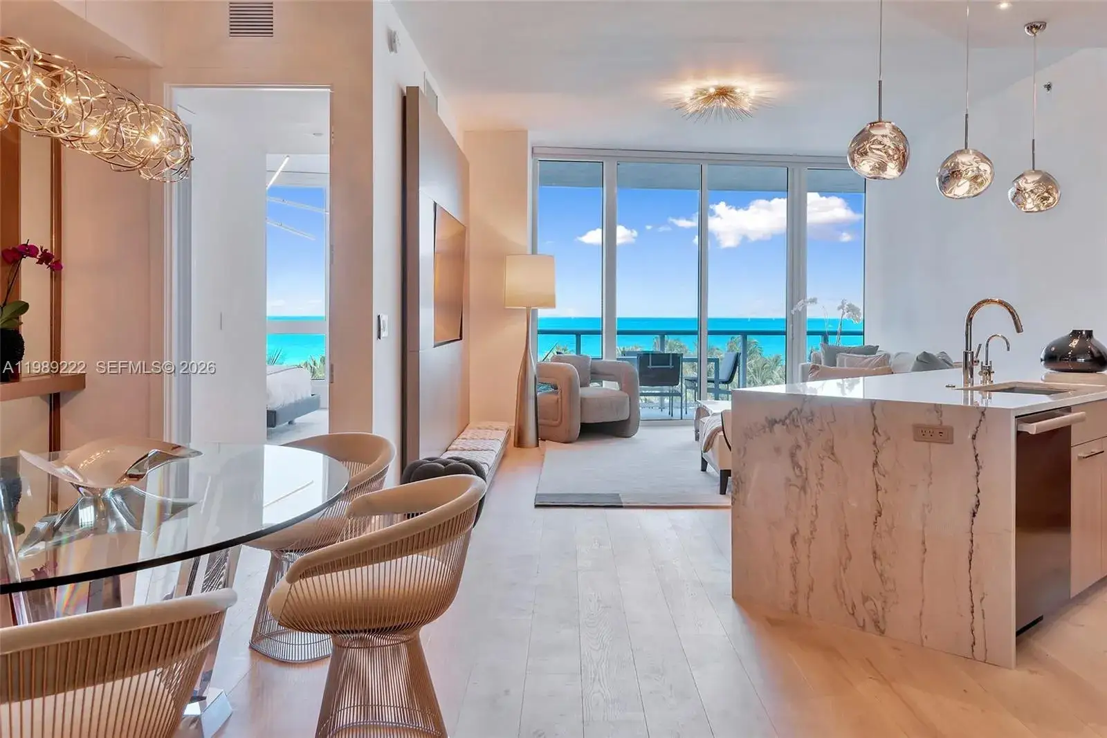 2 bedroom 2 bath Residential Lease for rent at 100 S Pointe Dr # 708, Miami Beach FL 33139