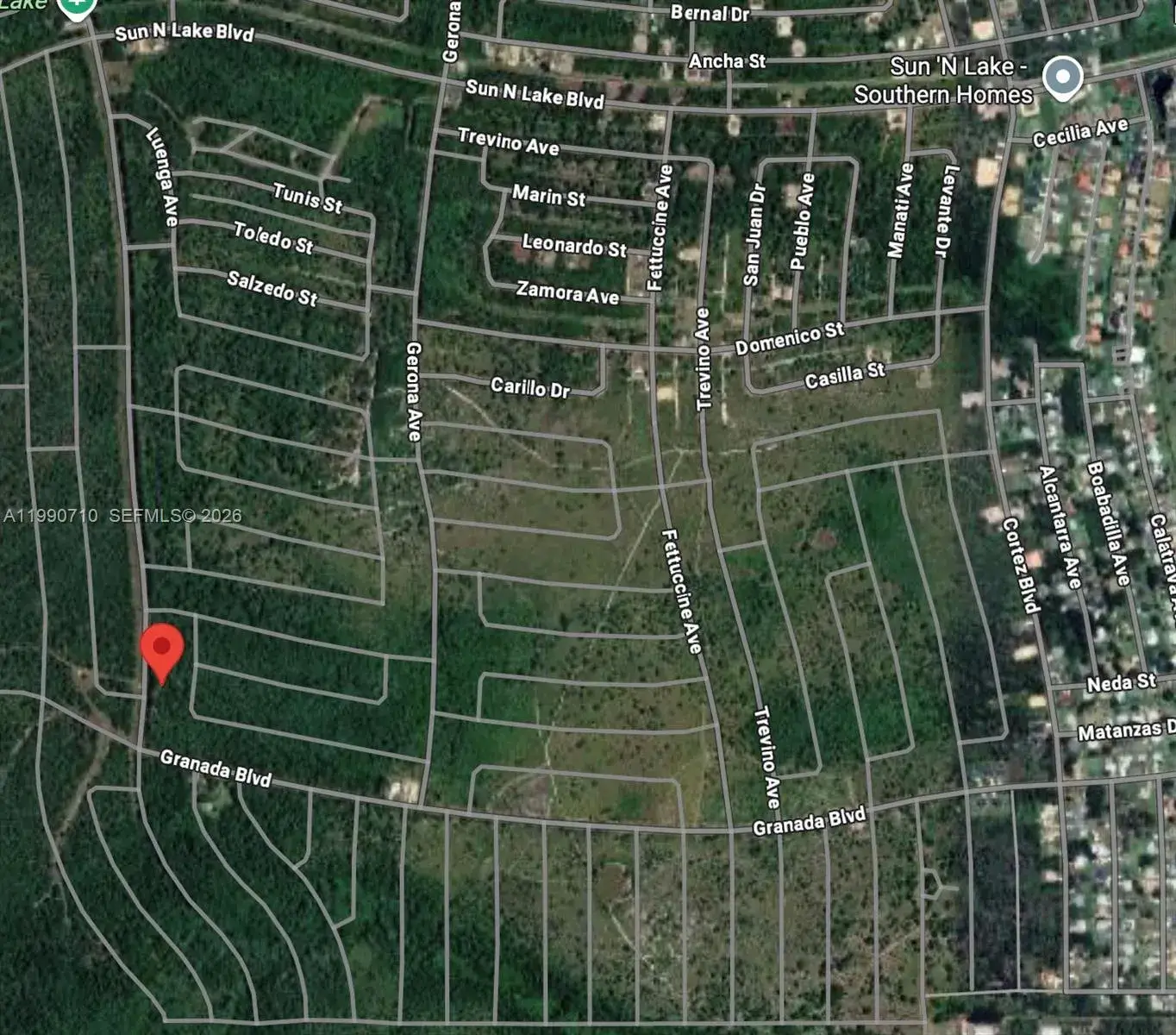 Land/Boat Docks for sale at 4300 BALBOA, Sebring FL 33872
