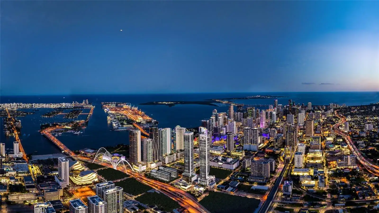 2 bedroom 2 bath Residential for sale at 20 NE 11th St # 3706, Miami FL 33132