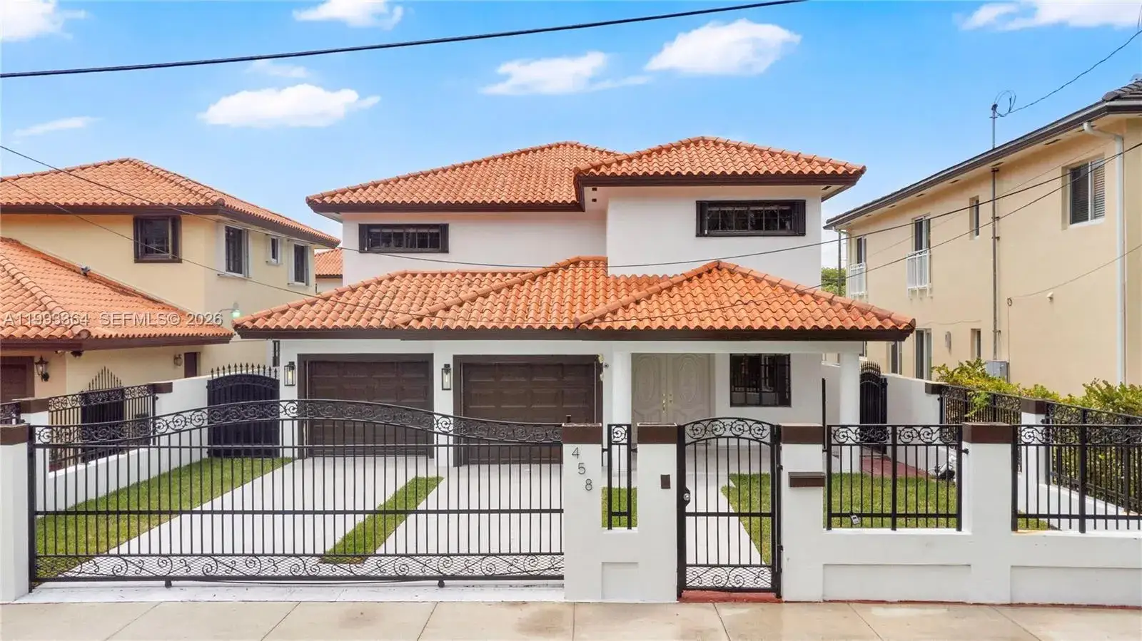 7 bedroom 4 bath Residential Lease for rent at 456 SW 20th Rd # 458, Miami FL 33129