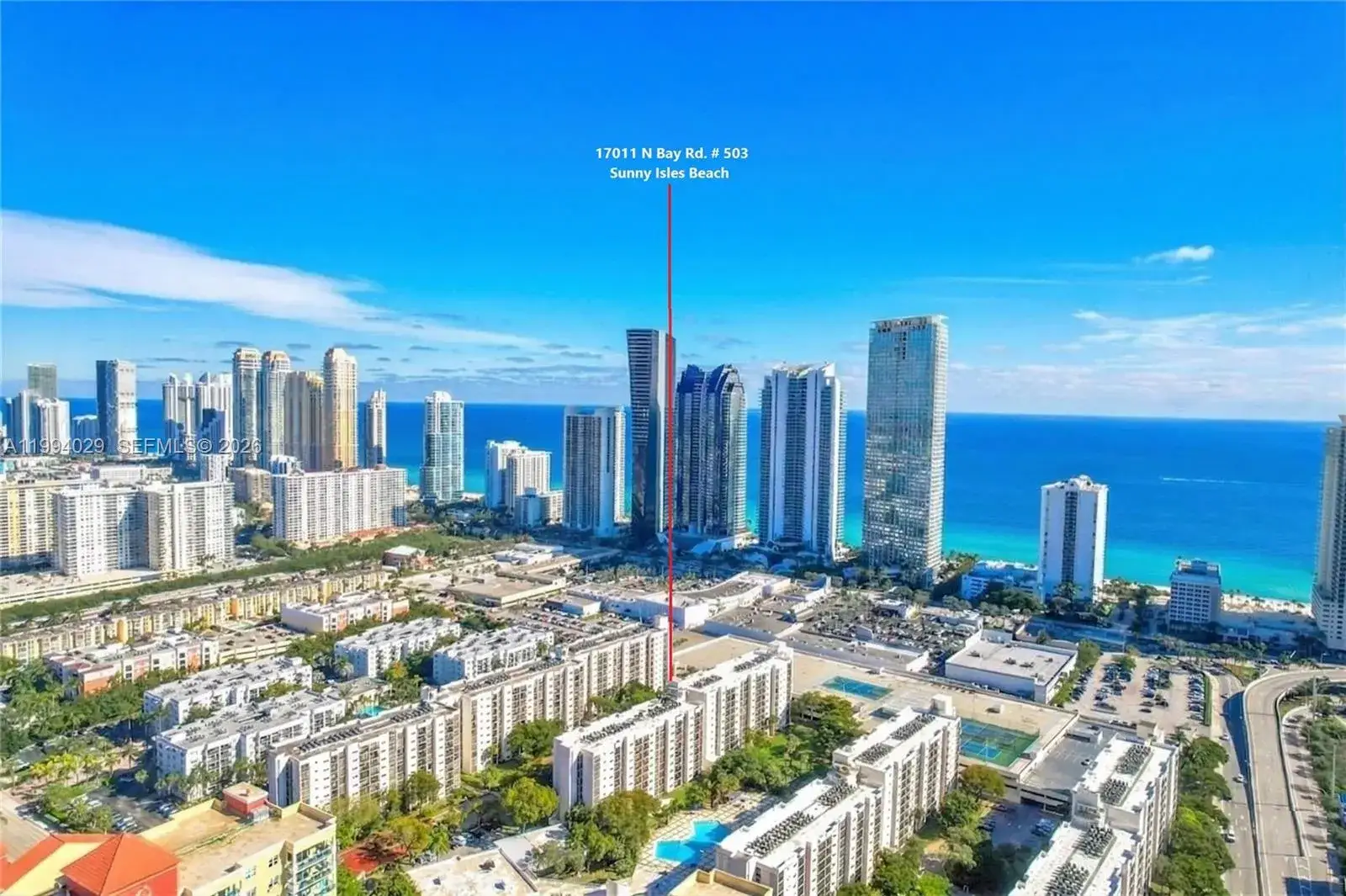 2 bedroom 2 bath Residential for sale at 17011 N Bay Rd # 503, Sunny Isles Beach FL 33160