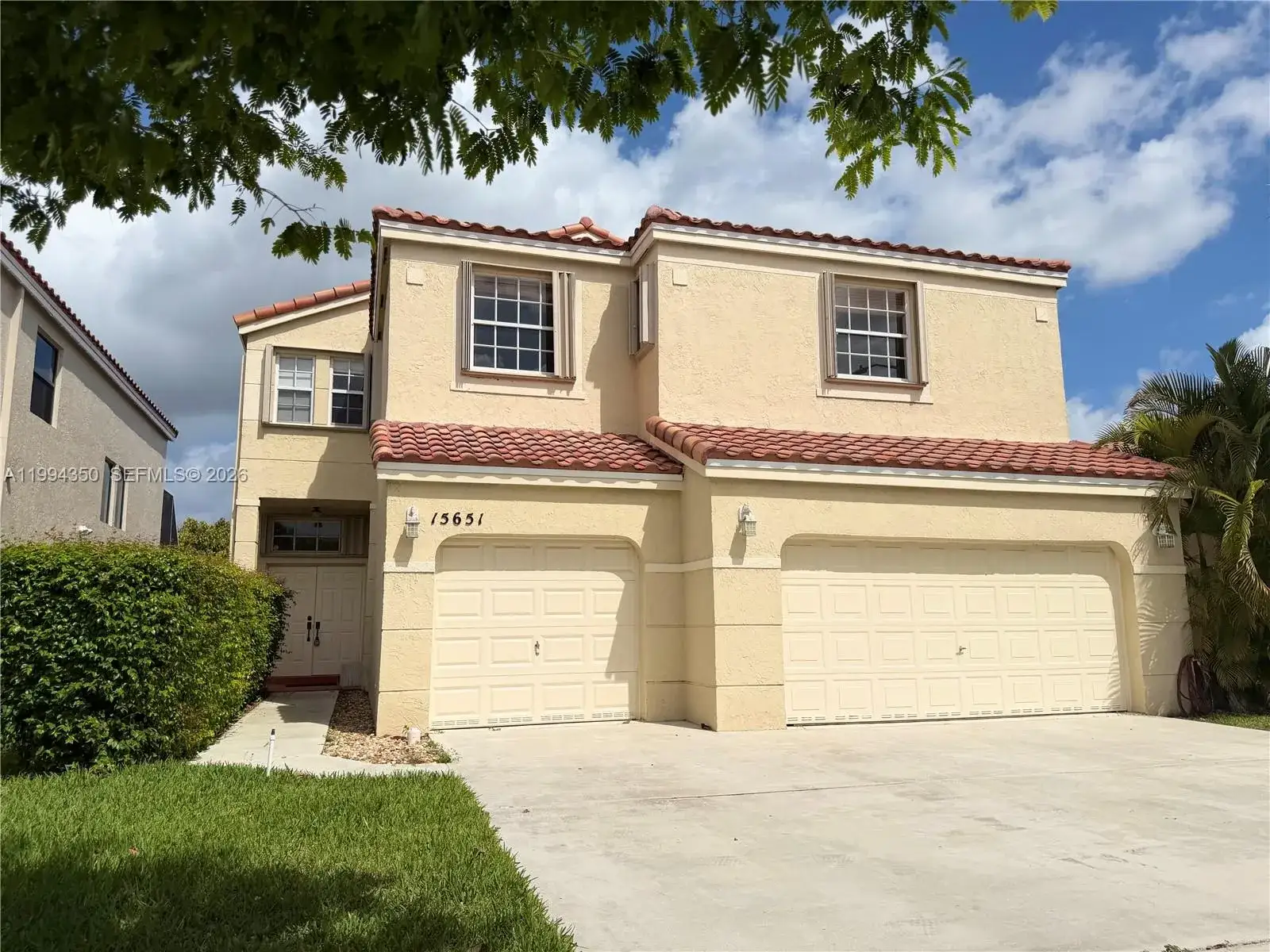 4 bedroom 2 bath Residential for sale at 15651 NW 14th Court, Pembroke Pines FL 33028