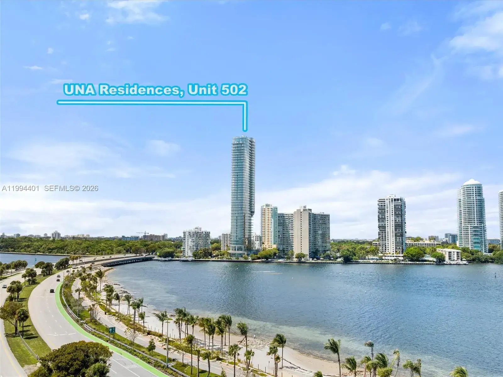 3 bedroom 3 bath Residential Lease for rent at 175 SE 25th Rd # 502, Miami FL 33129