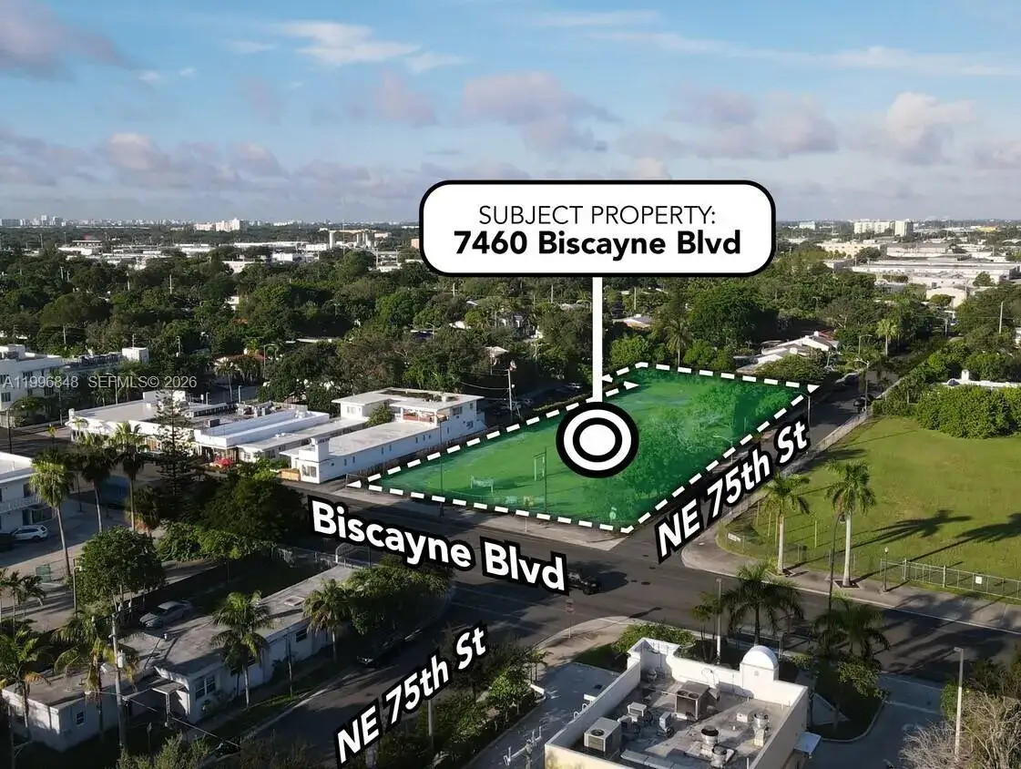 Commercial Land for sale at 7460 Biscayne Blvd, Miami FL 33138