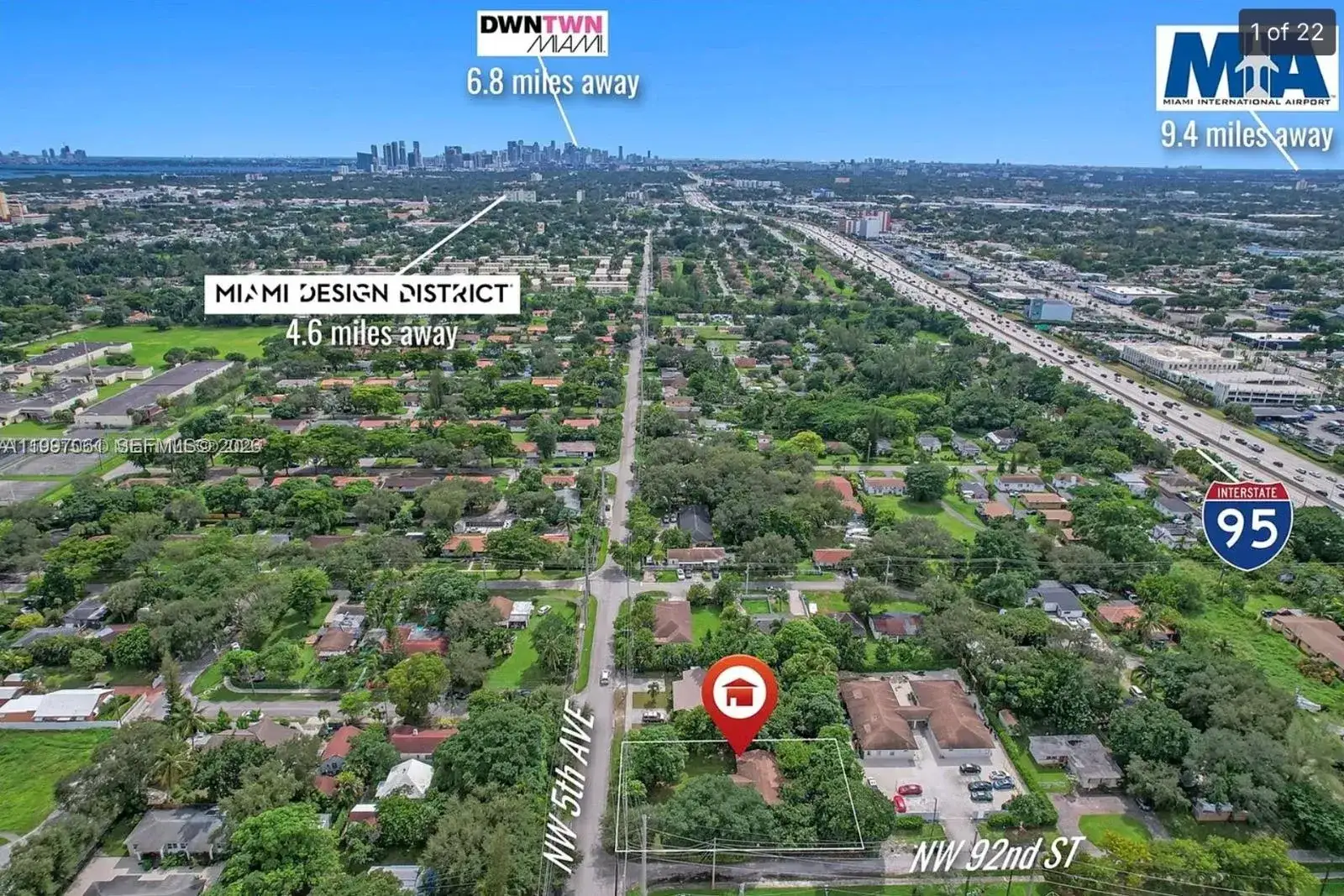 Commercial Land for sale at 9156 NW 5th Ave, Miami FL 33150