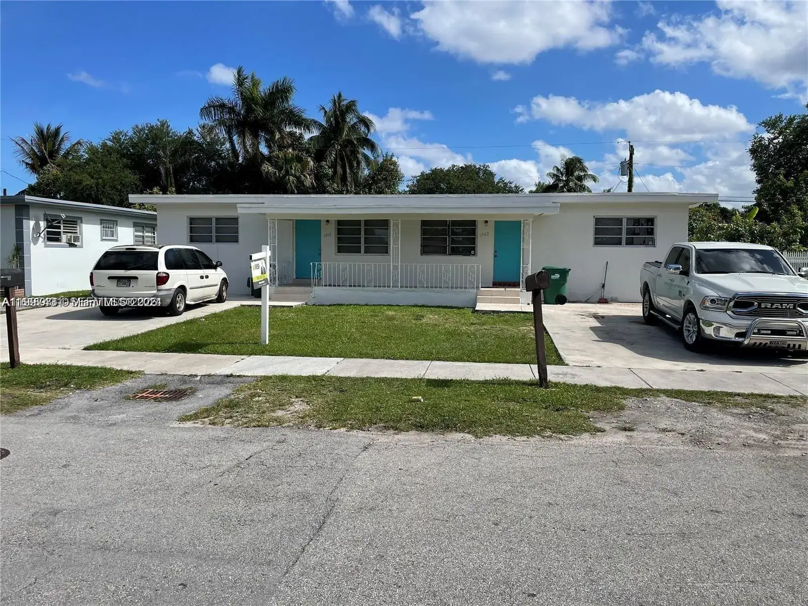 2 bedroom 1 bath Residential Lease for rent at 1340 NW 102nd St # 1340, Miami FL 33147