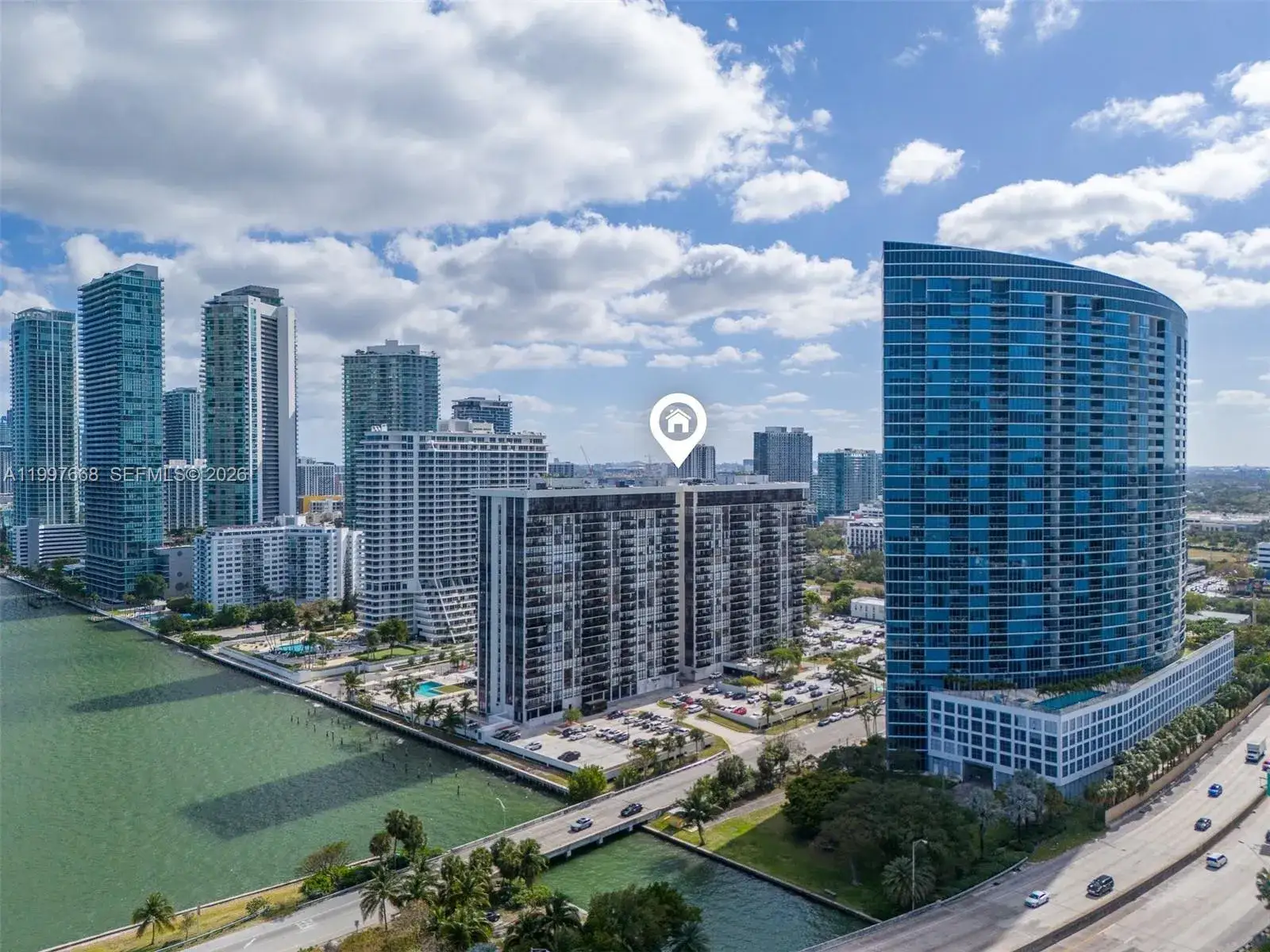 2 bedroom 2 bath Residential for sale at 600 NE 36th St # 1006, Miami FL 33137
