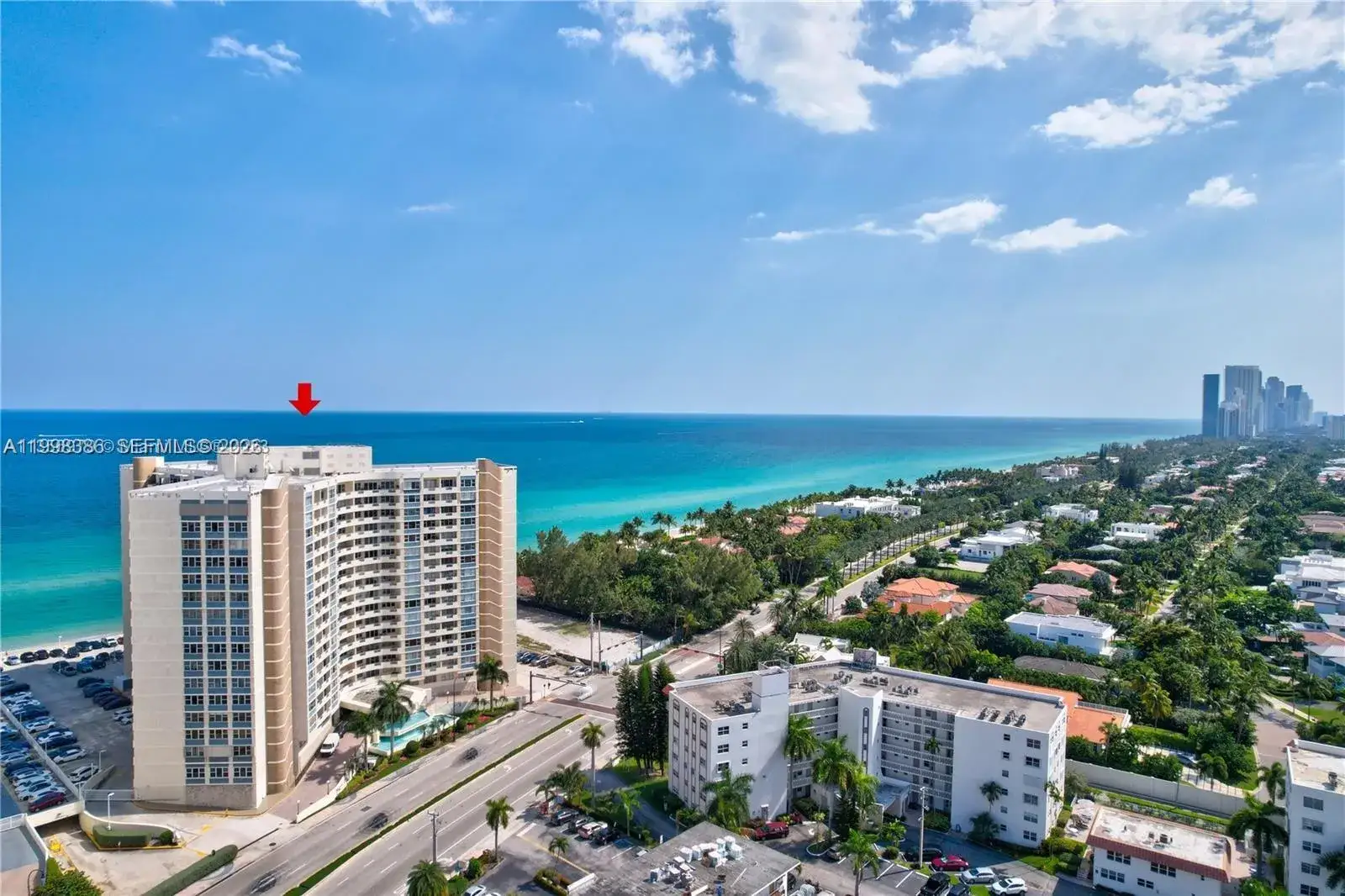 1 bedroom 1 bath Residential Lease for rent at 3180 S Ocean Dr # 621, Hallandale Beach FL 33009