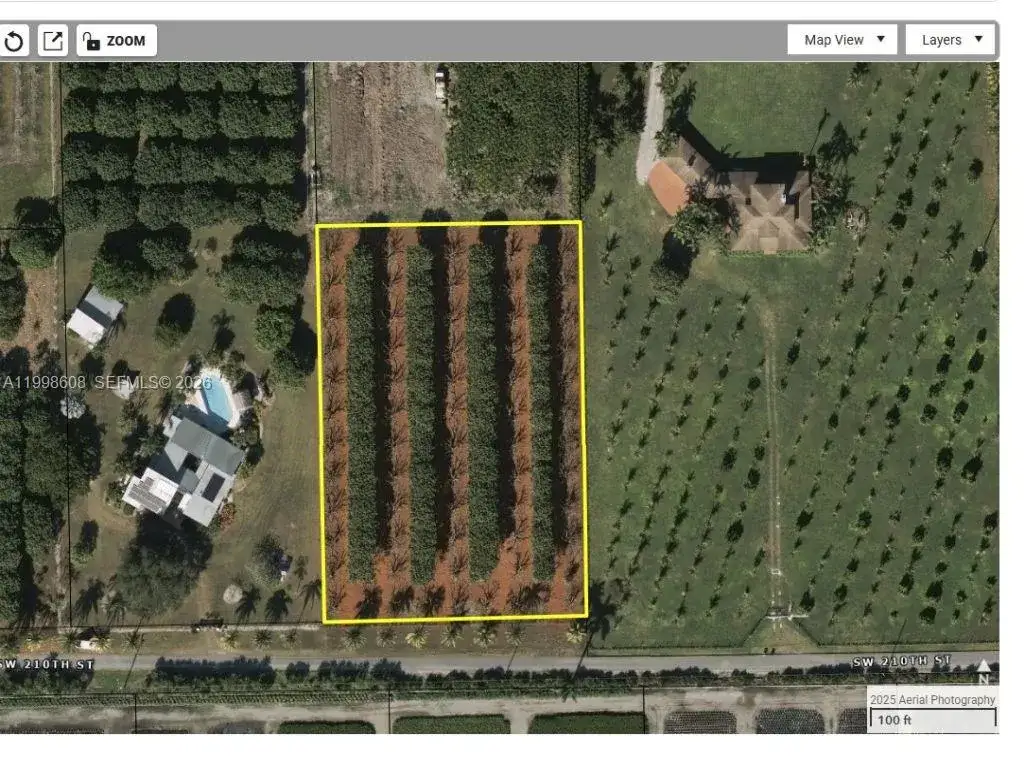 Land/Boat Docks for sale at 15501 SW 210, Miami FL 33187