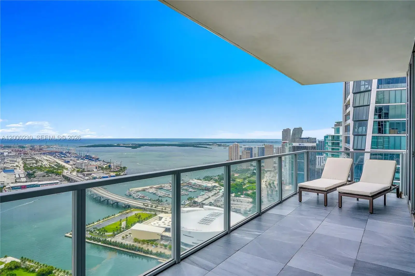 3 bedroom 2 bath Residential Lease for rent at 1100 Biscayne Blvd # 6001, Miami FL 33132