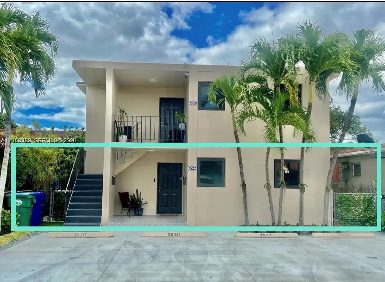 3 bedroom 2 bath Residential Lease for rent at 3522 SW 25th St # 3522, Miami FL 33133