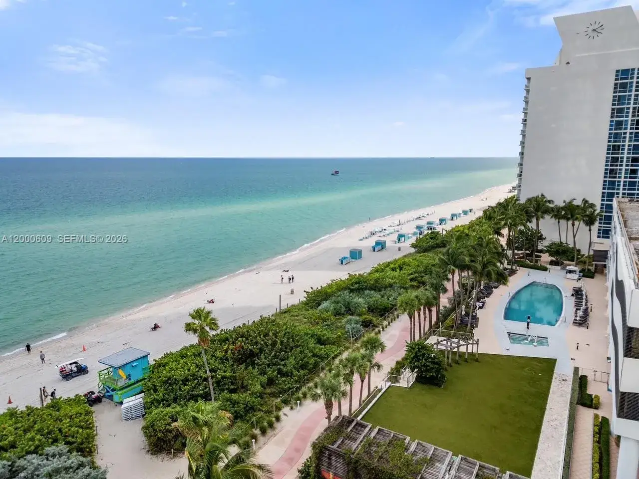 2 bedroom 2 bath Residential Lease for rent at 6801 Collins Ave, Miami Beach FL 33141