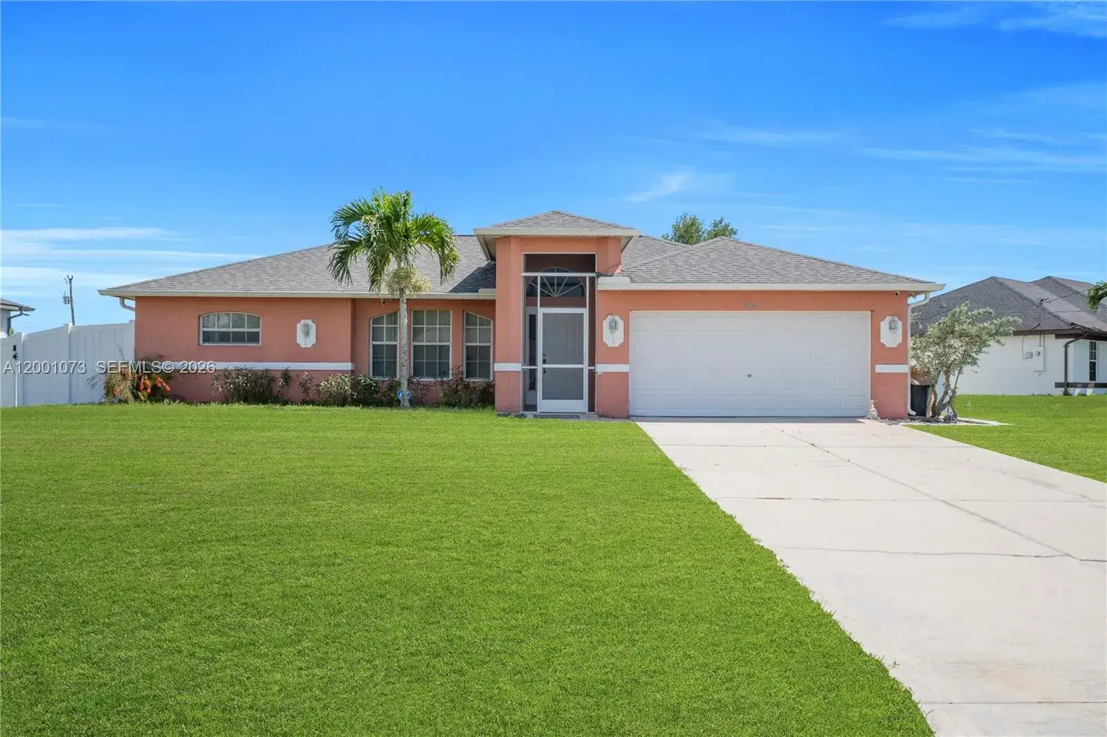 3 bedroom 2 bath Residential for sale at 2840 NW 2ND TERRACE, Cape Coral FL 33993