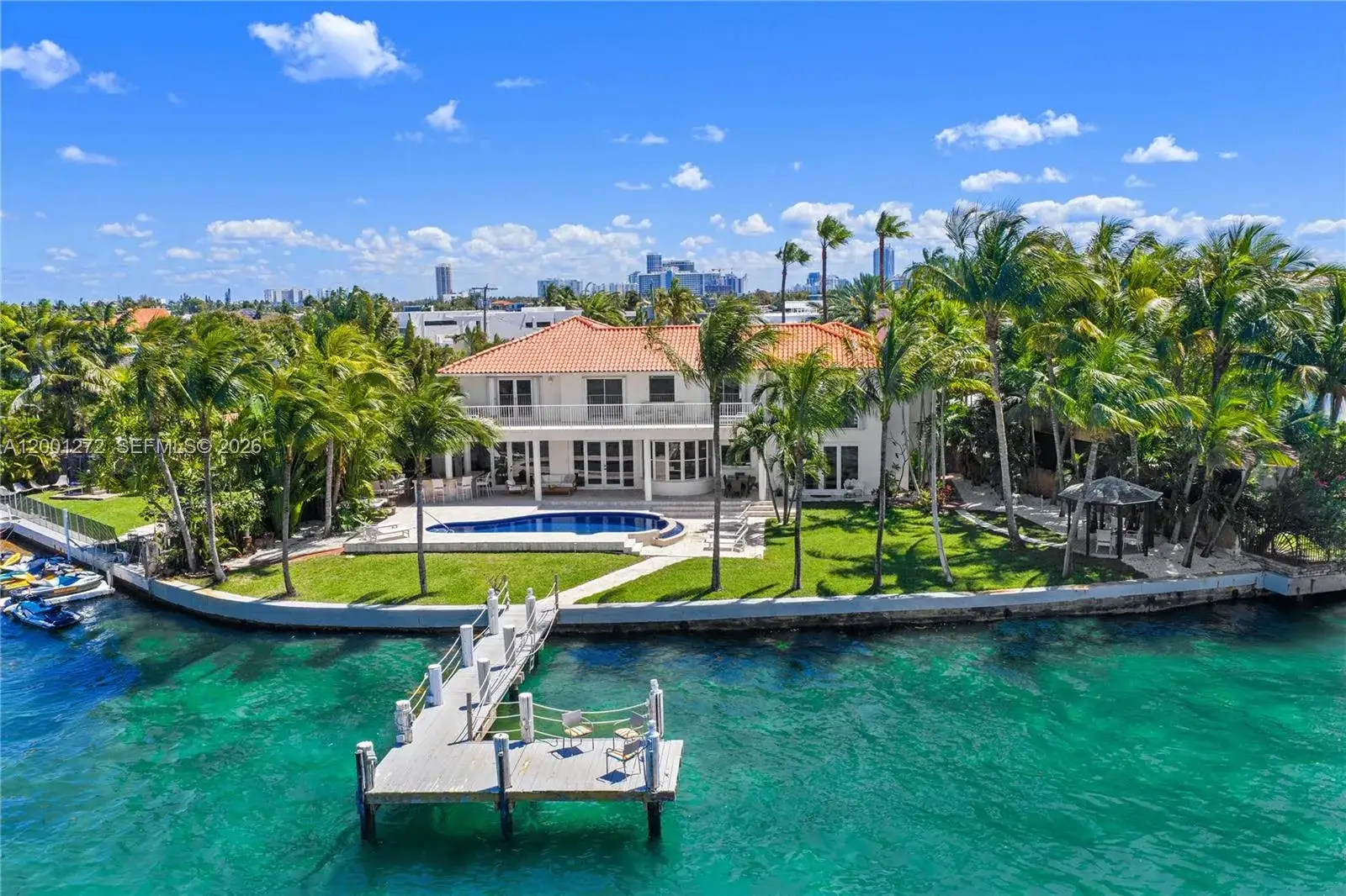 4 bedroom 3 bath Residential Lease for rent at 1575 Stillwater Dr, Miami Beach FL 33141