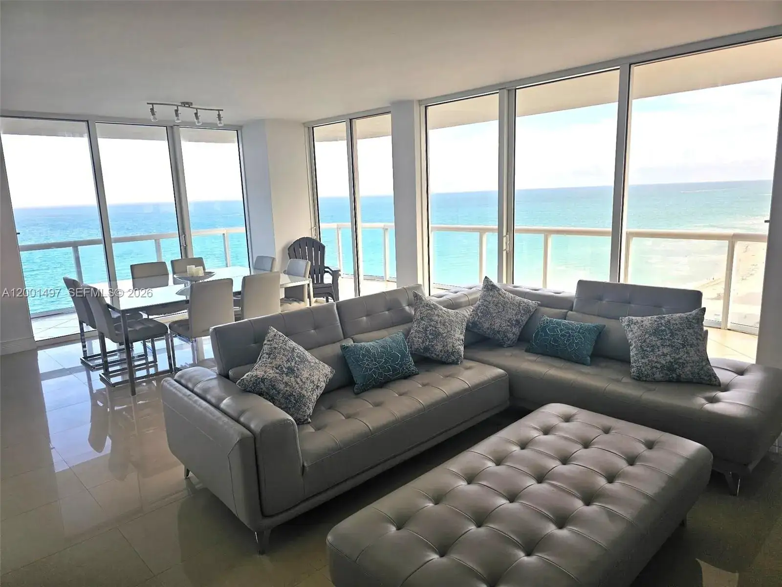 3 bedroom 2 bath Residential Lease for rent at 6365 Collins Ave # 1703, Miami Beach FL 33141