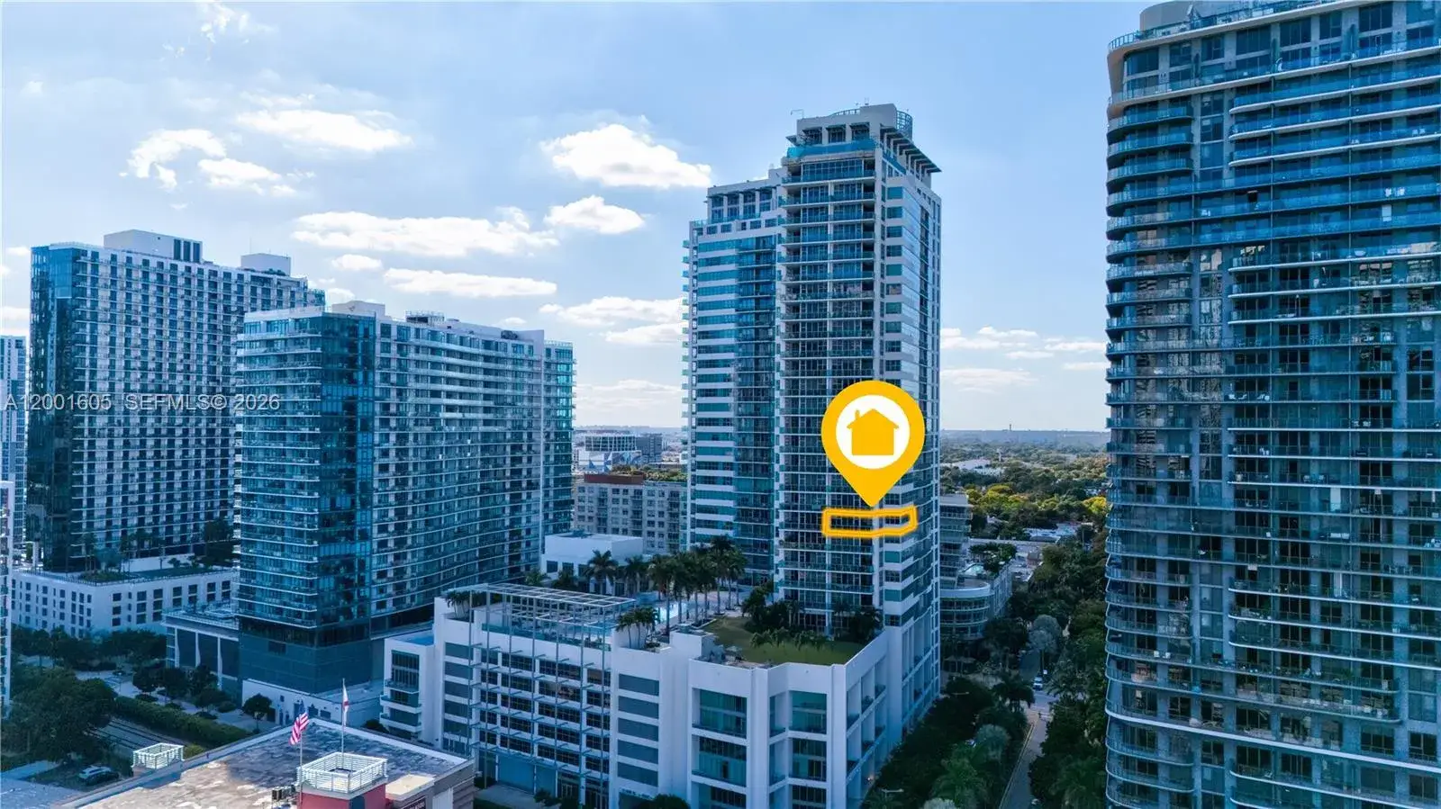 2 bedroom 2 bath Residential for sale at 3301 NE 1st Ave # H1215, Miami FL 33137