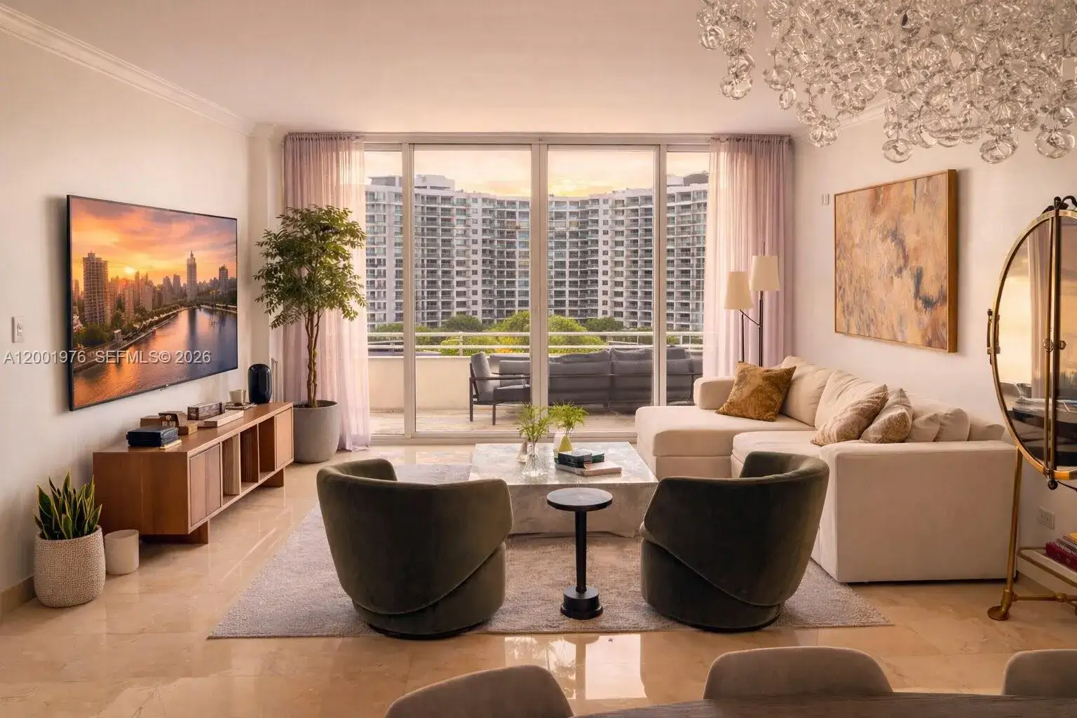 2 bedroom 2 bath Residential for sale at 848 Brickell Key Dr # 905, Miami FL 33131