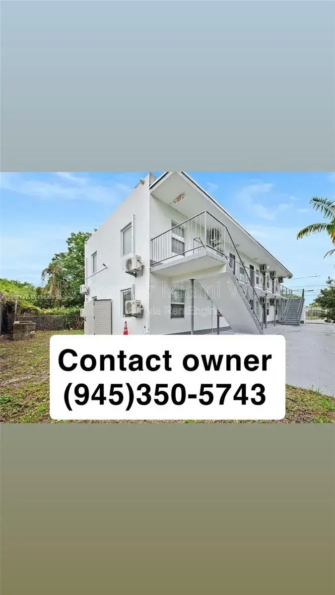 2 bedroom 1 bath Residential Lease for rent at 1243 NW 59th St # 1, Miami FL 33142