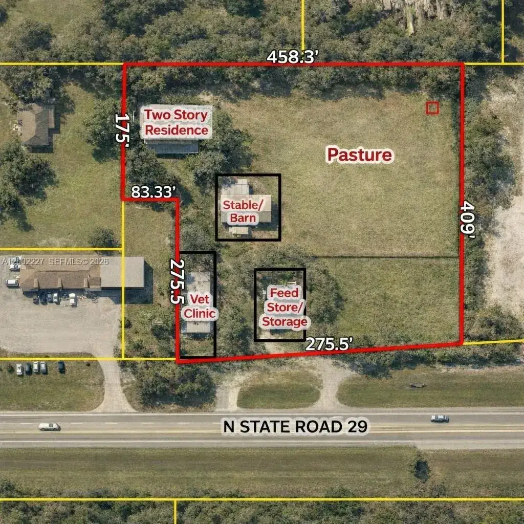Commercial Sale for sale at 1095 N State Road 29, La Belle FL 33935
