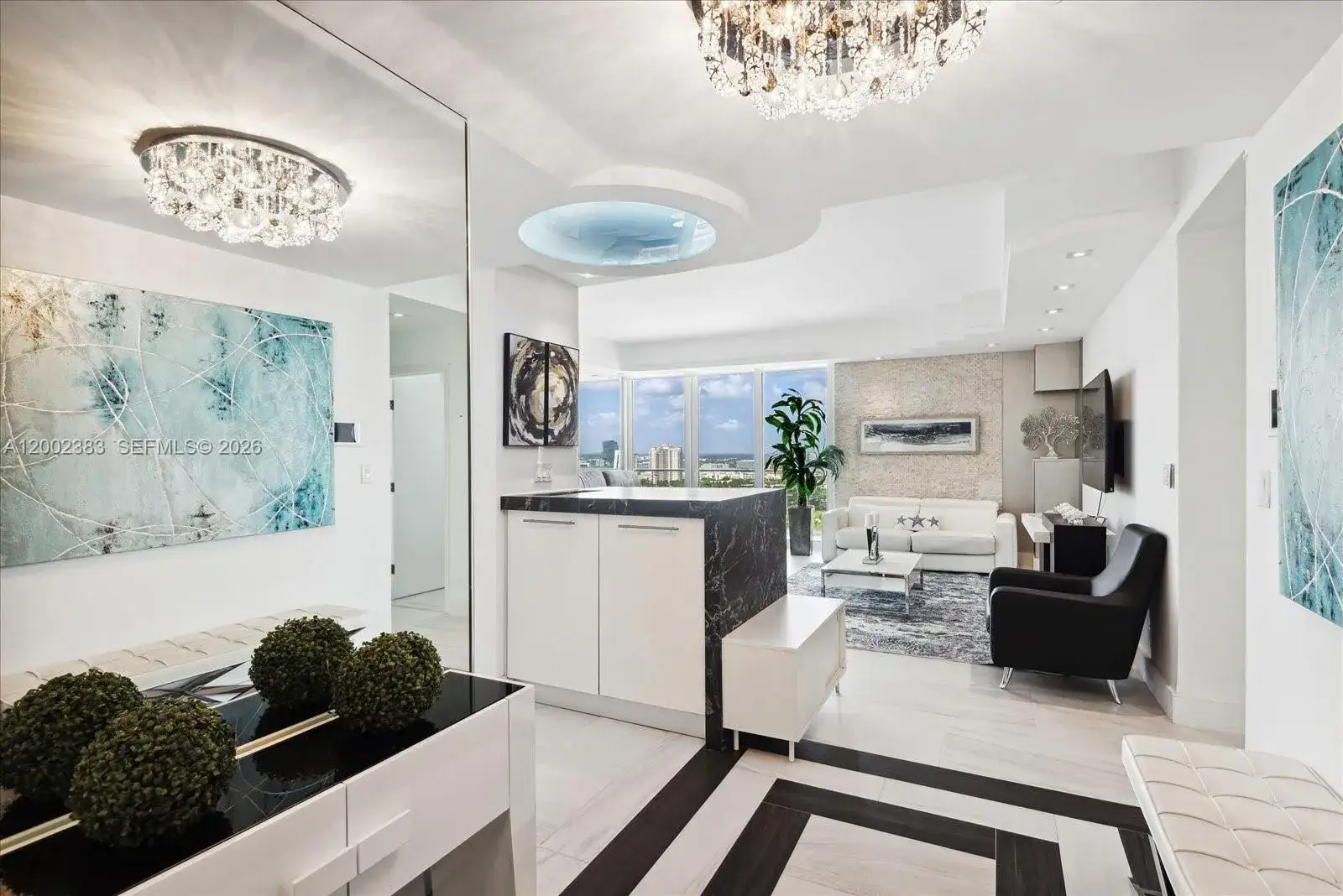 2 bedroom 2 bath Residential for sale at 19707 Turnberry Way # D, Aventura FL 33180
