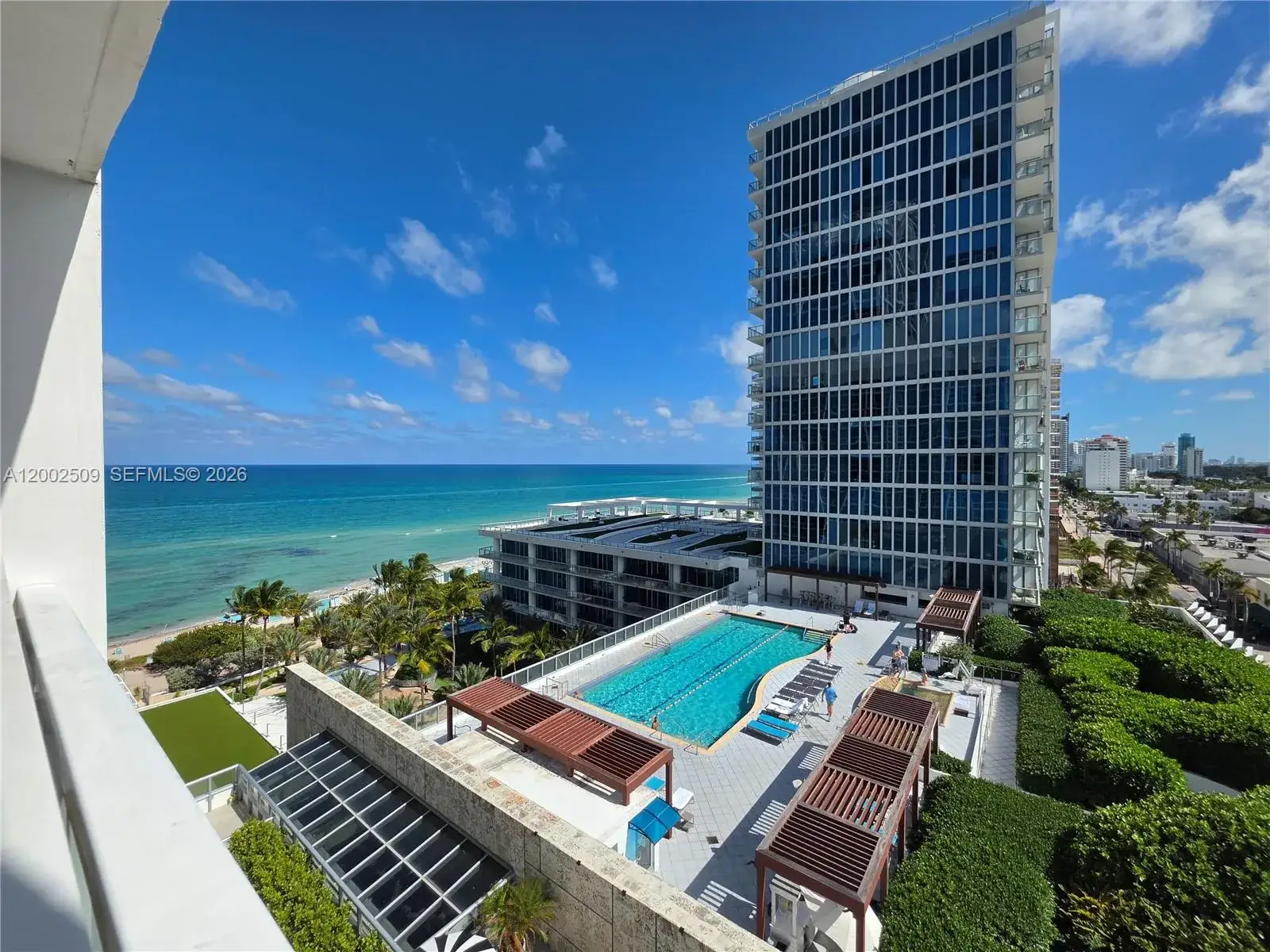 2 bedroom 2 bath Residential Lease for rent at 6801 Collins Ave, Miami Beach FL 33141