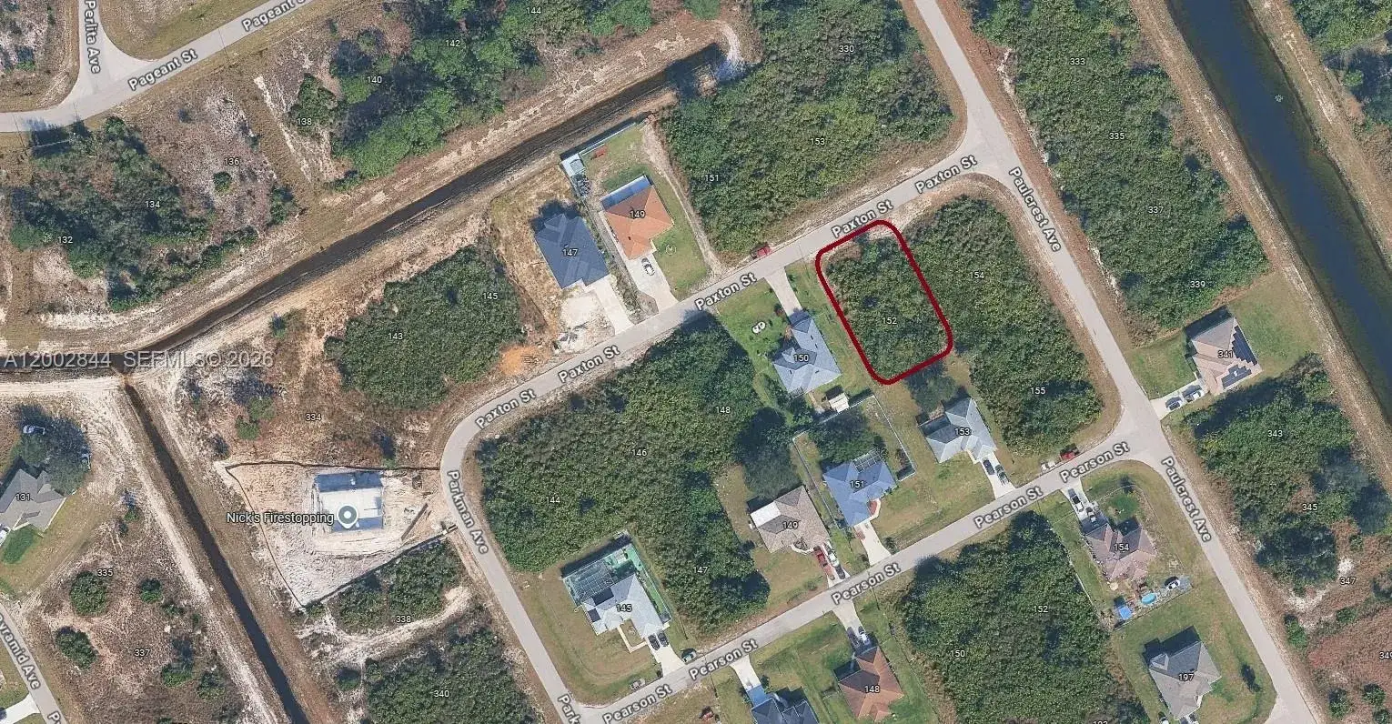 Land/Boat Docks for sale at 152 Paxton St, Lehigh Acres FL 33974