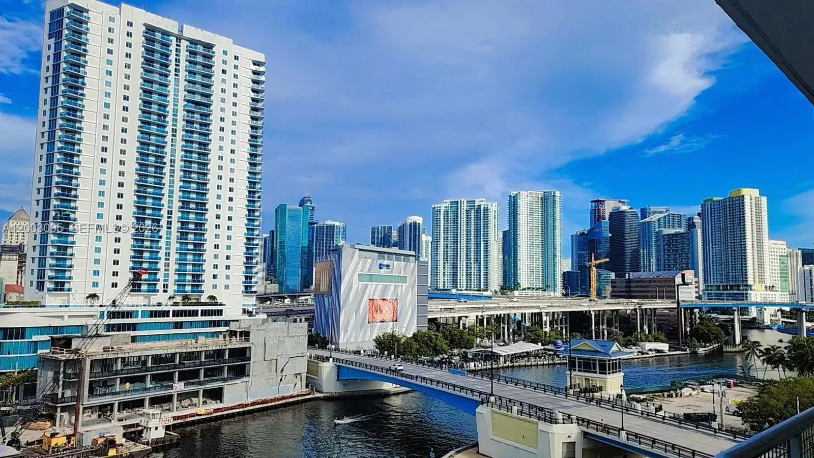 2 bedroom 1 bath Residential Lease for rent at 10 SW South River Dr # 802, Miami FL 33130