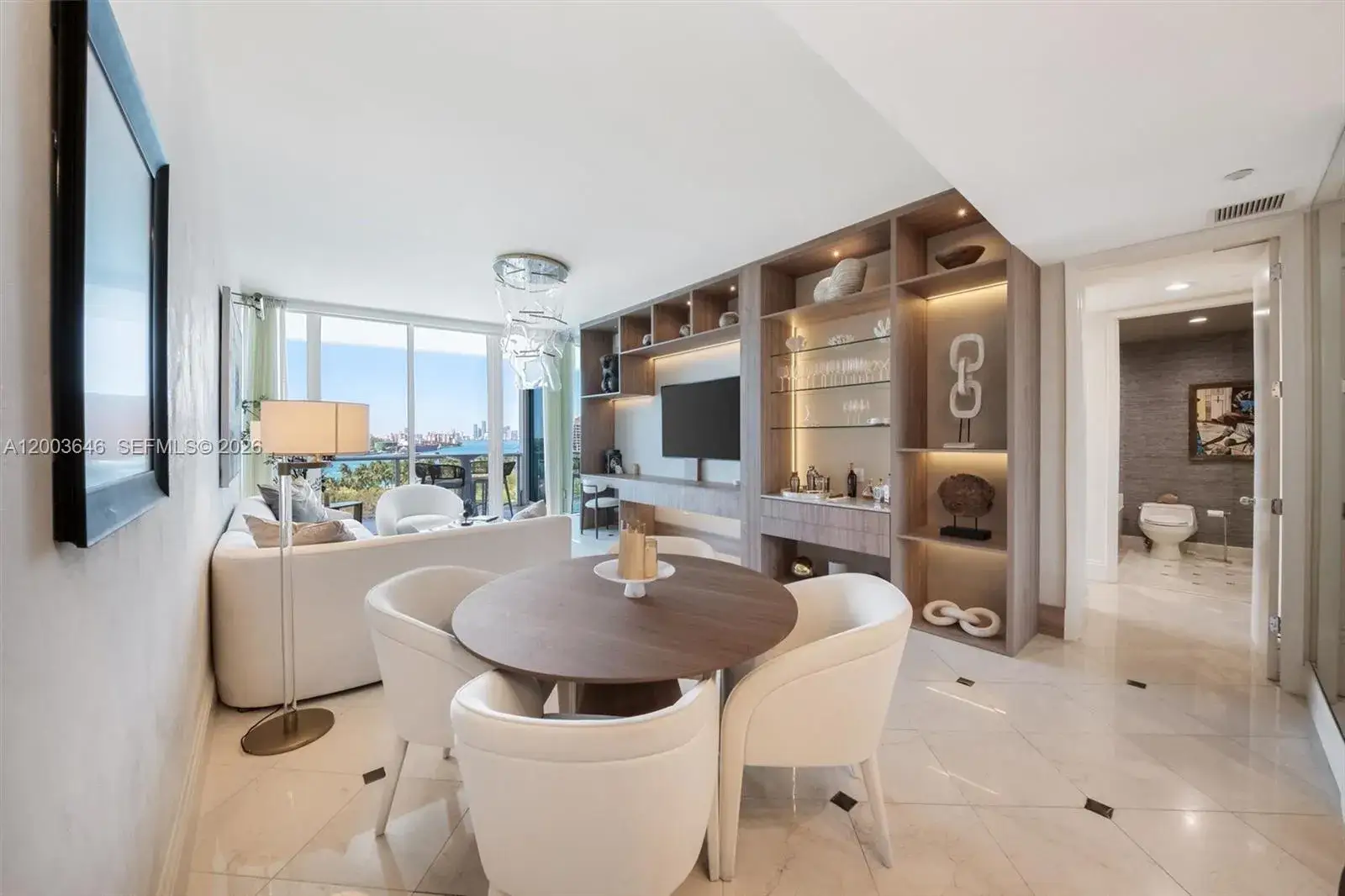 1 bedroom 1 bath Residential Lease for rent at 100 S Pointe Dr # 702, Miami Beach FL 33139