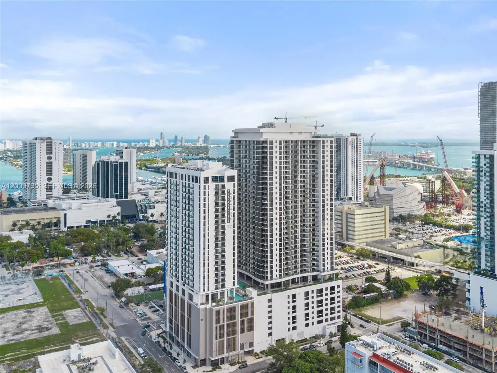 2 bedroom 2 bath Residential Lease for rent at 1600 NE 1st Ave # 1110, Miami FL 33132