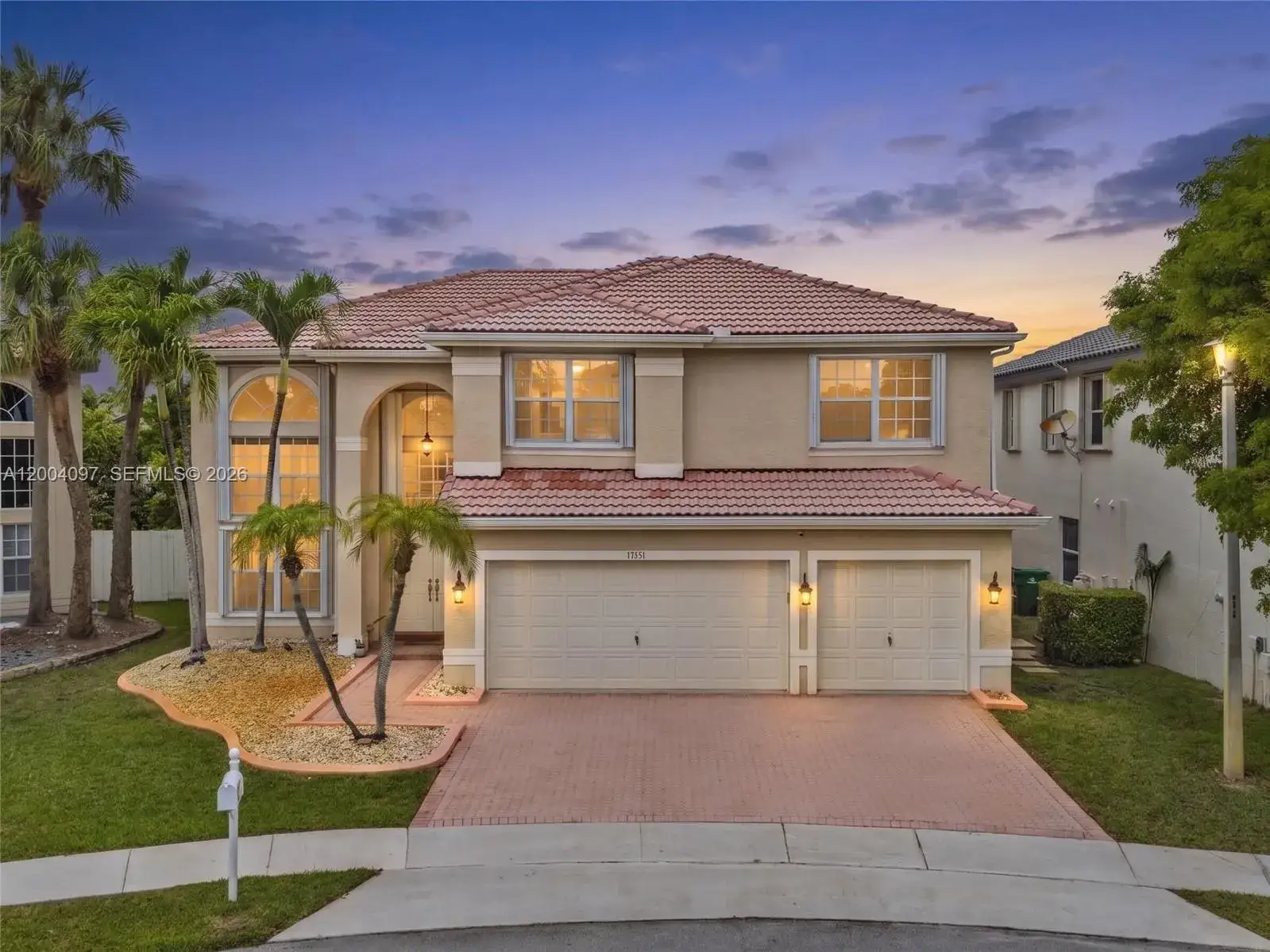 5 bedroom 3 bath Residential for sale at 17351 SW 32nd Ct, Miramar FL 33029