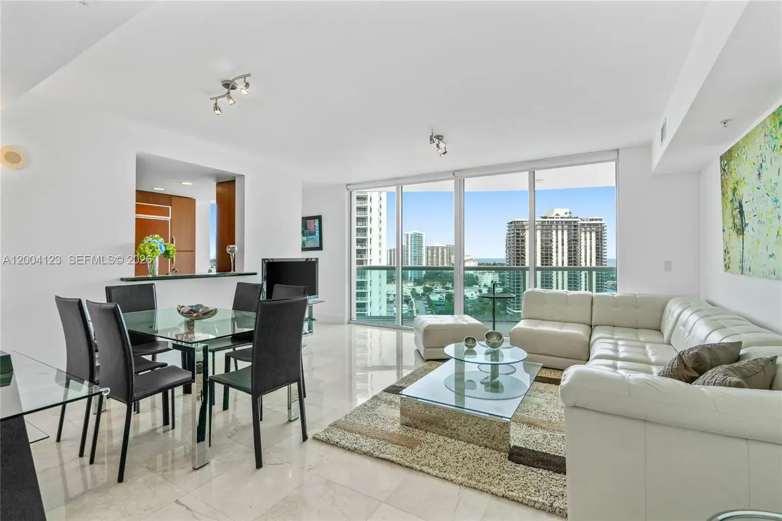 2 bedroom 3 bath Residential Lease for rent at 19400 Turnberry Way # 1731, Aventura FL 33180