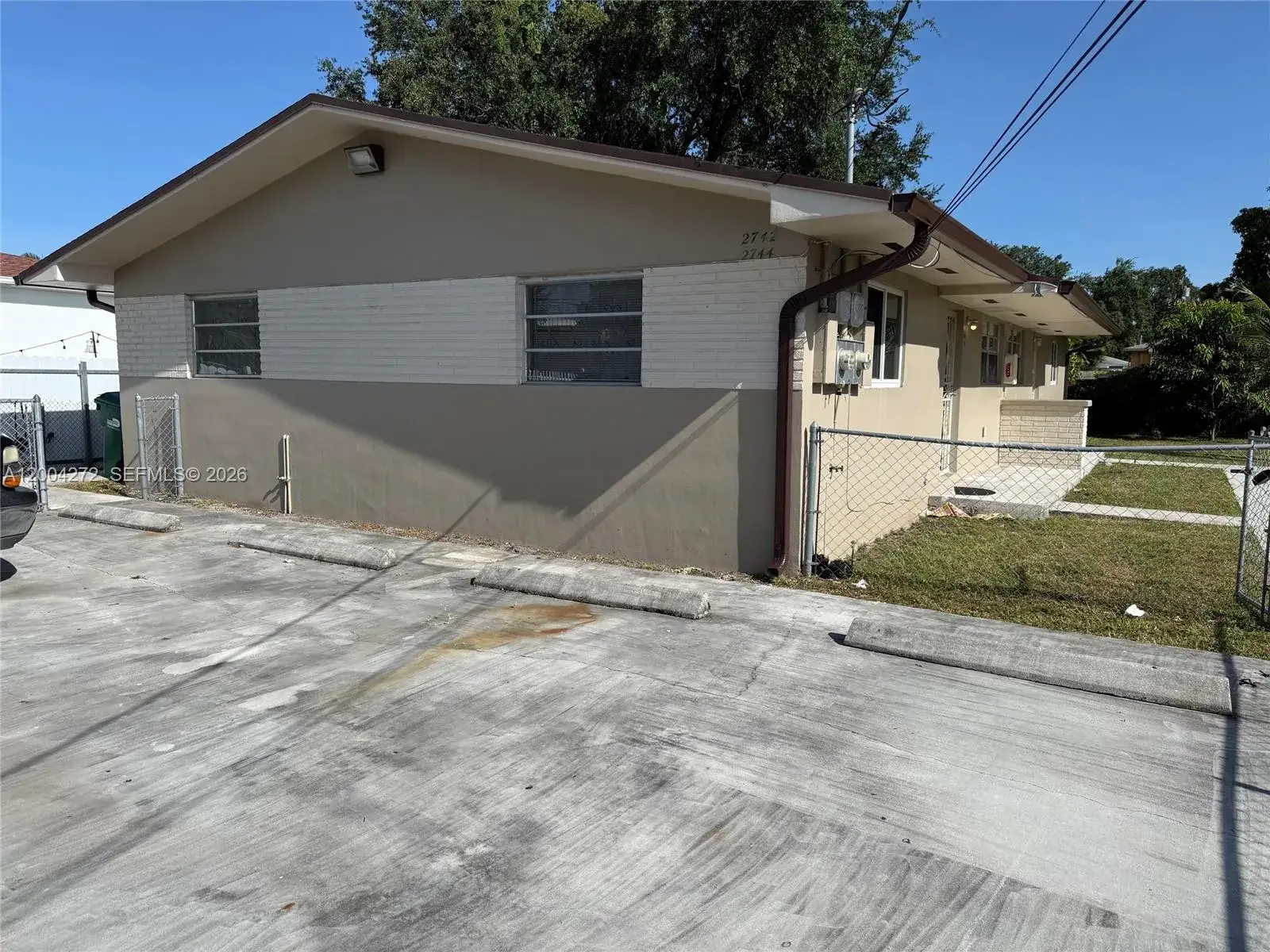 2 bedroom 1 bath Residential Lease for rent at 2742 NW 49th St # 2742, Miami FL 33142