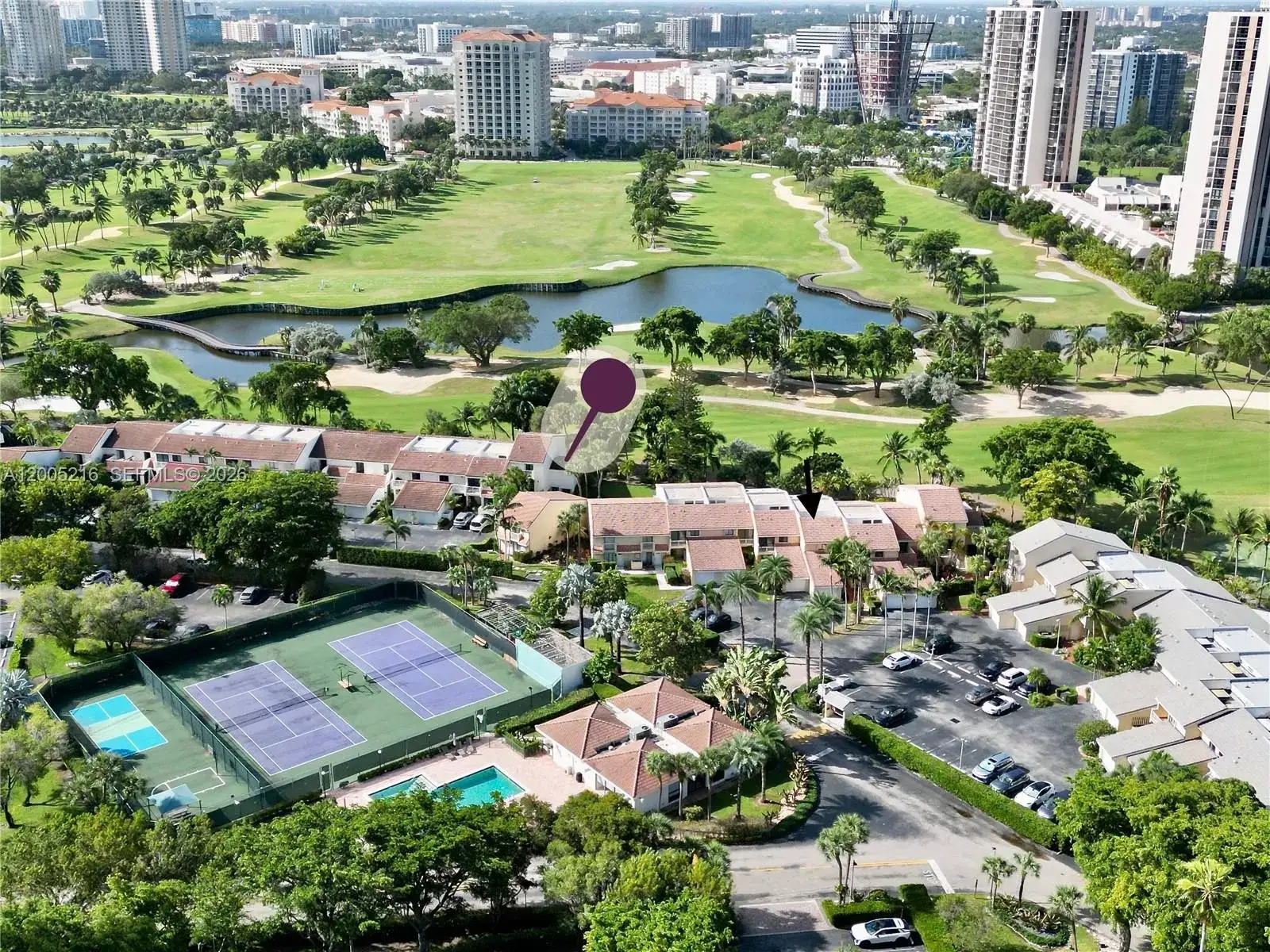 1 bedroom 1 bath Residential for sale at 20332 NE 34th Ct # 26, Aventura FL 33180