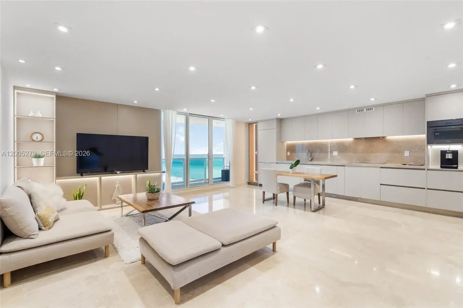 2 bedroom 3 bath Residential Lease for rent at 2301 Collins # 1011, Miami Beach FL 33139