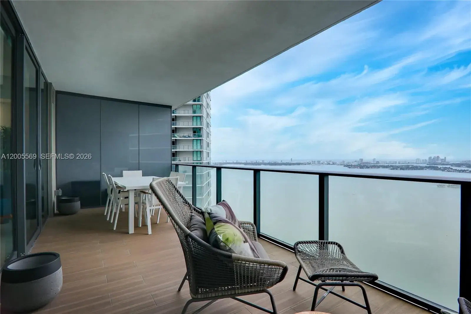 2 bedroom 3 bath Residential Lease for rent at 650 NE 32nd St # 4105, Miami FL 33137