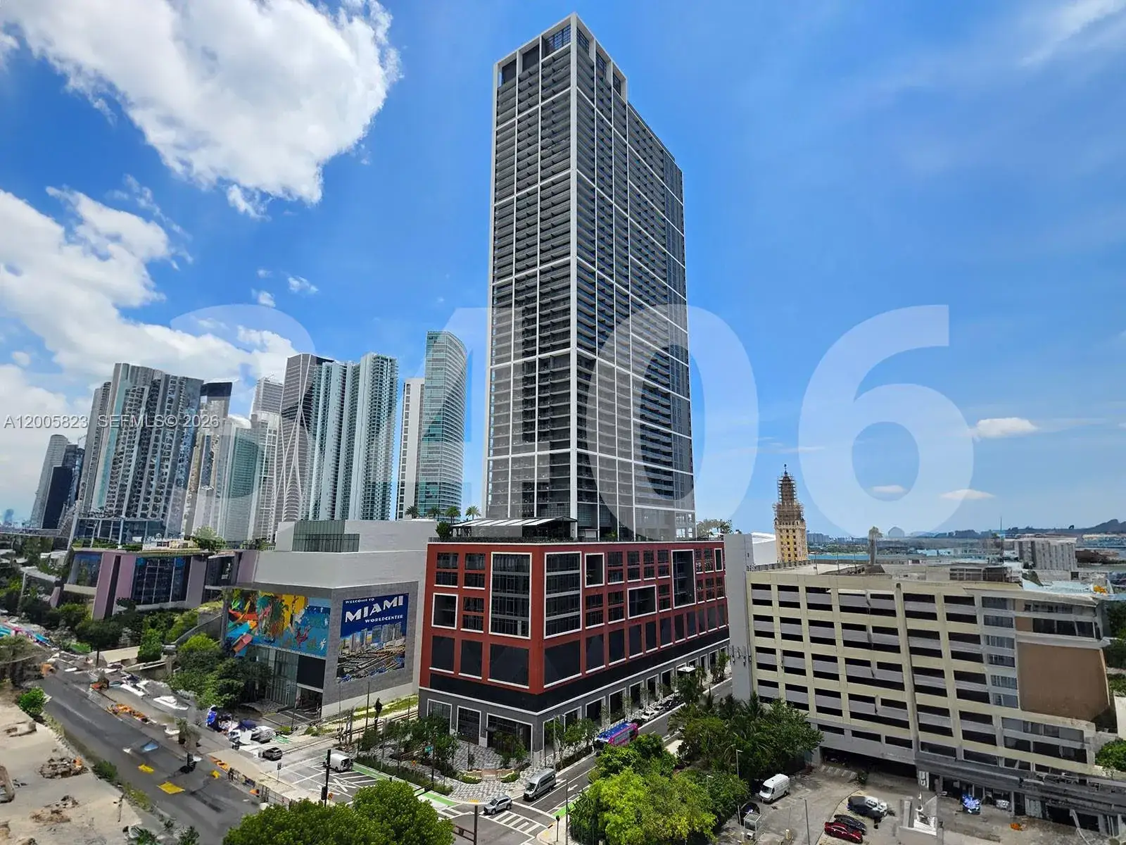 1 bath Residential for sale at 601 NE 1 Ave # 3406, Miami FL 33132