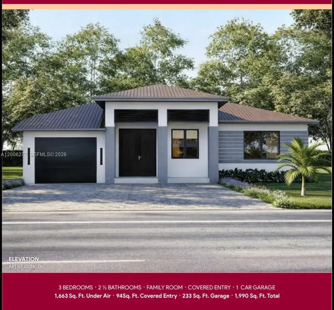 3 bedroom 2 bath Residential for sale at 11903 SW 231 lane, Miami FL 33170