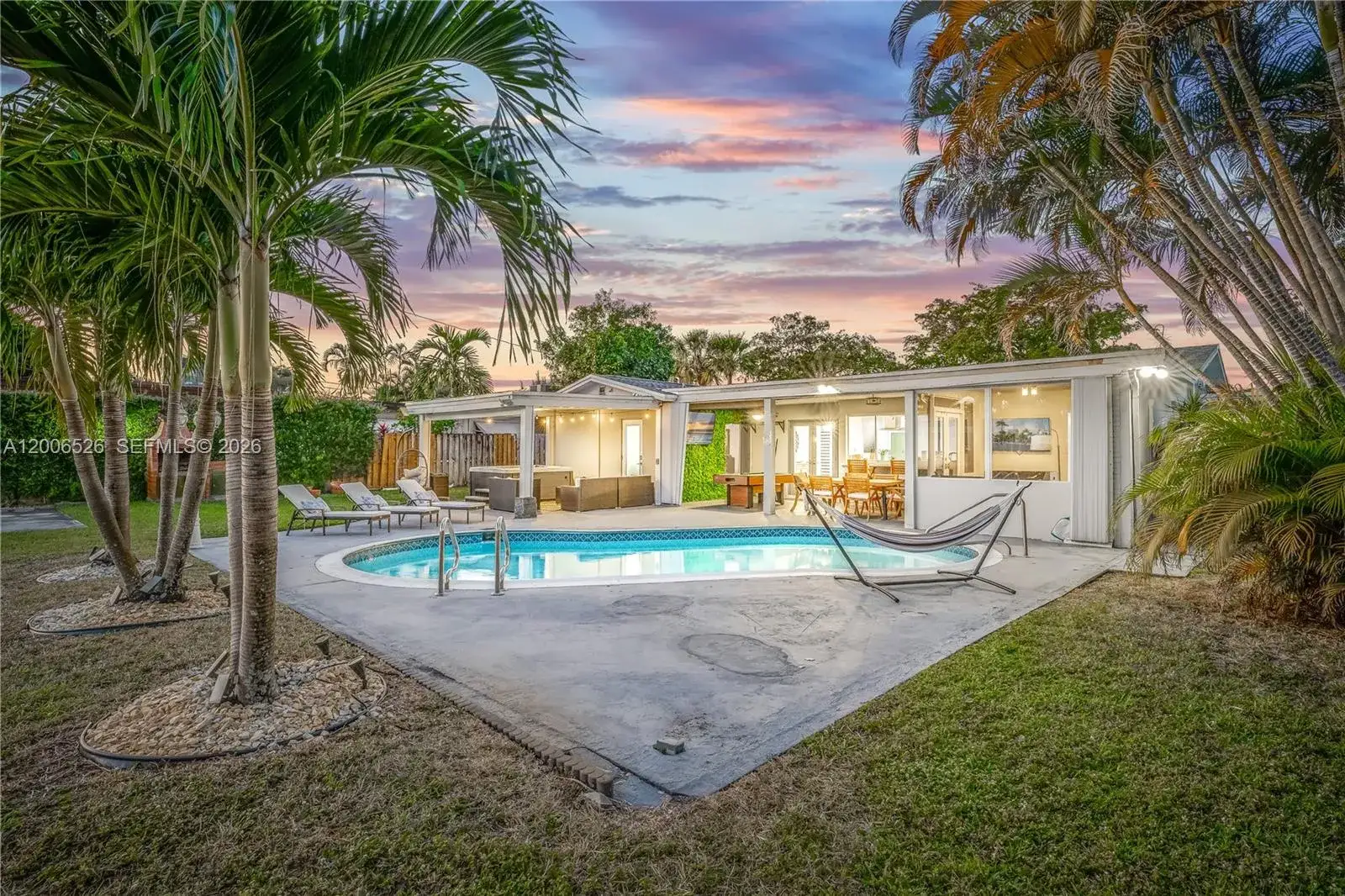 3 bedroom 2 bath Residential Lease for rent at 4212 Van Buren St # 0, Hollywood FL 33021