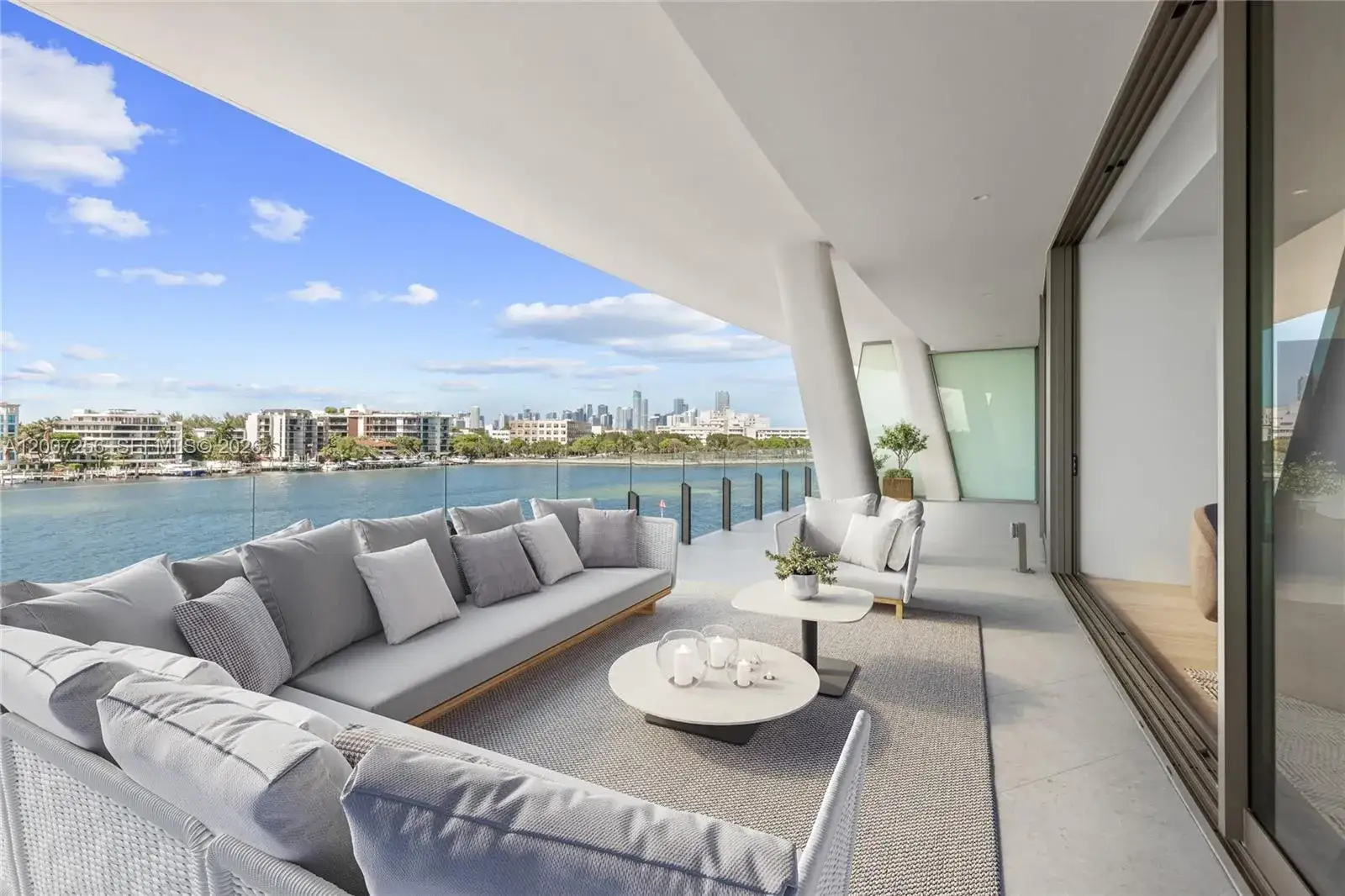 3 bedroom 3 bath Residential Lease for rent at 5 Grove Isle Dr # S401, Miami FL 33133