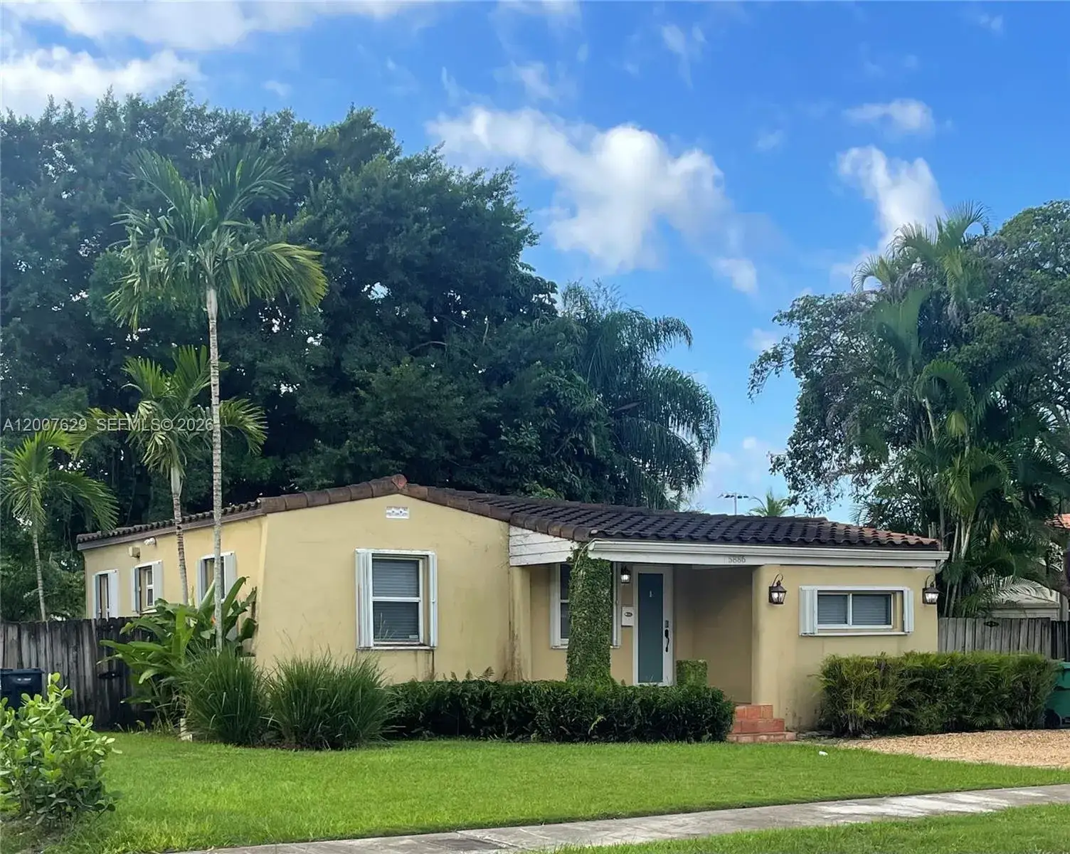 3 bedroom 2 bath Residential for sale at 5886 SW 42 St, Miami FL 33155
