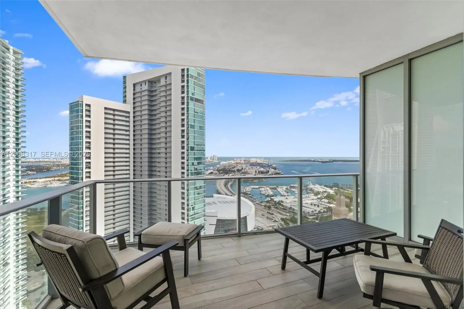 2 bedroom 3 bath Residential for sale at 851 NE 1st Ave # 3707, Miami FL 33132