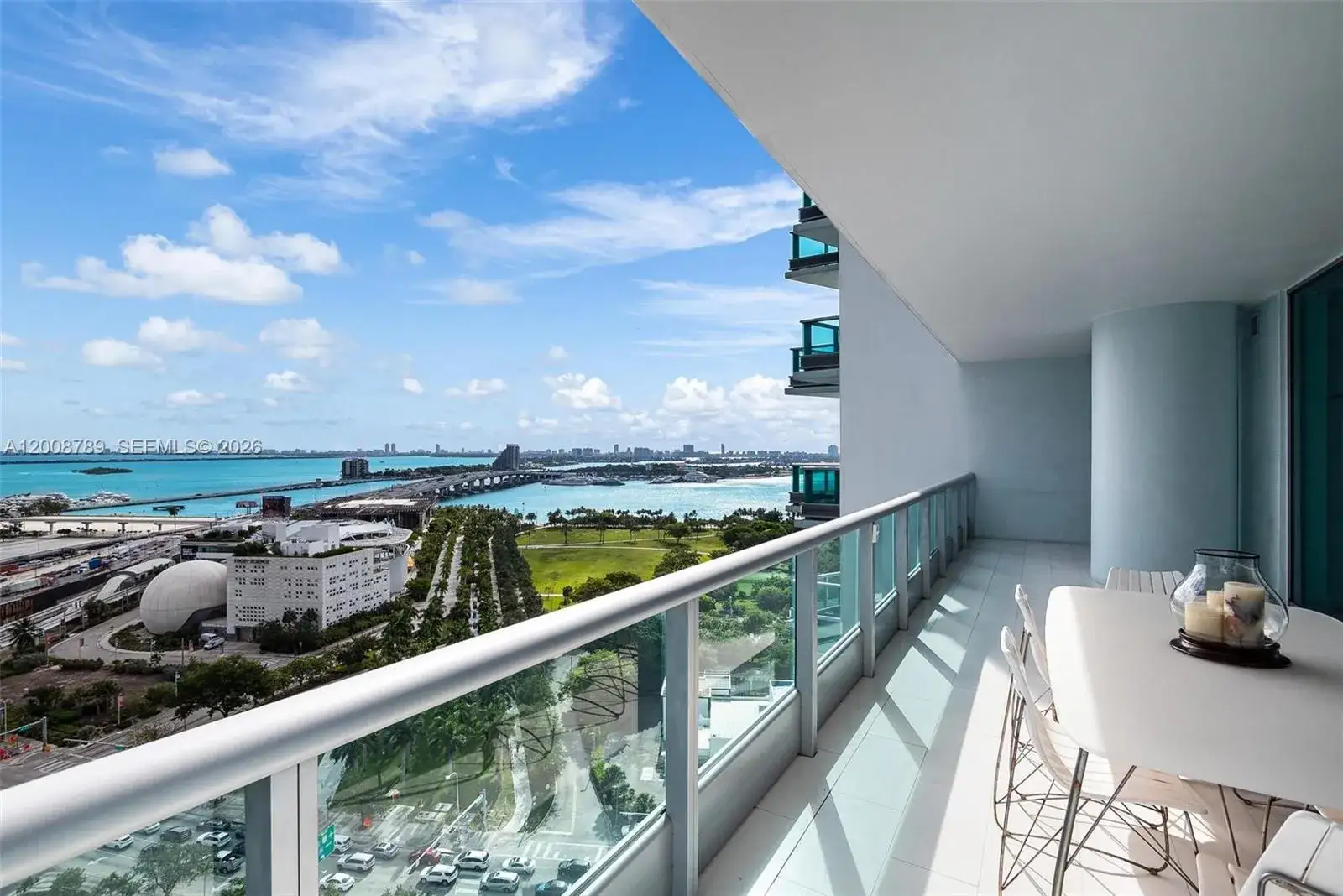 2 bedroom 3 bath Residential Lease for rent at 900 Biscayne Blvd # 2208, Miami FL 33132